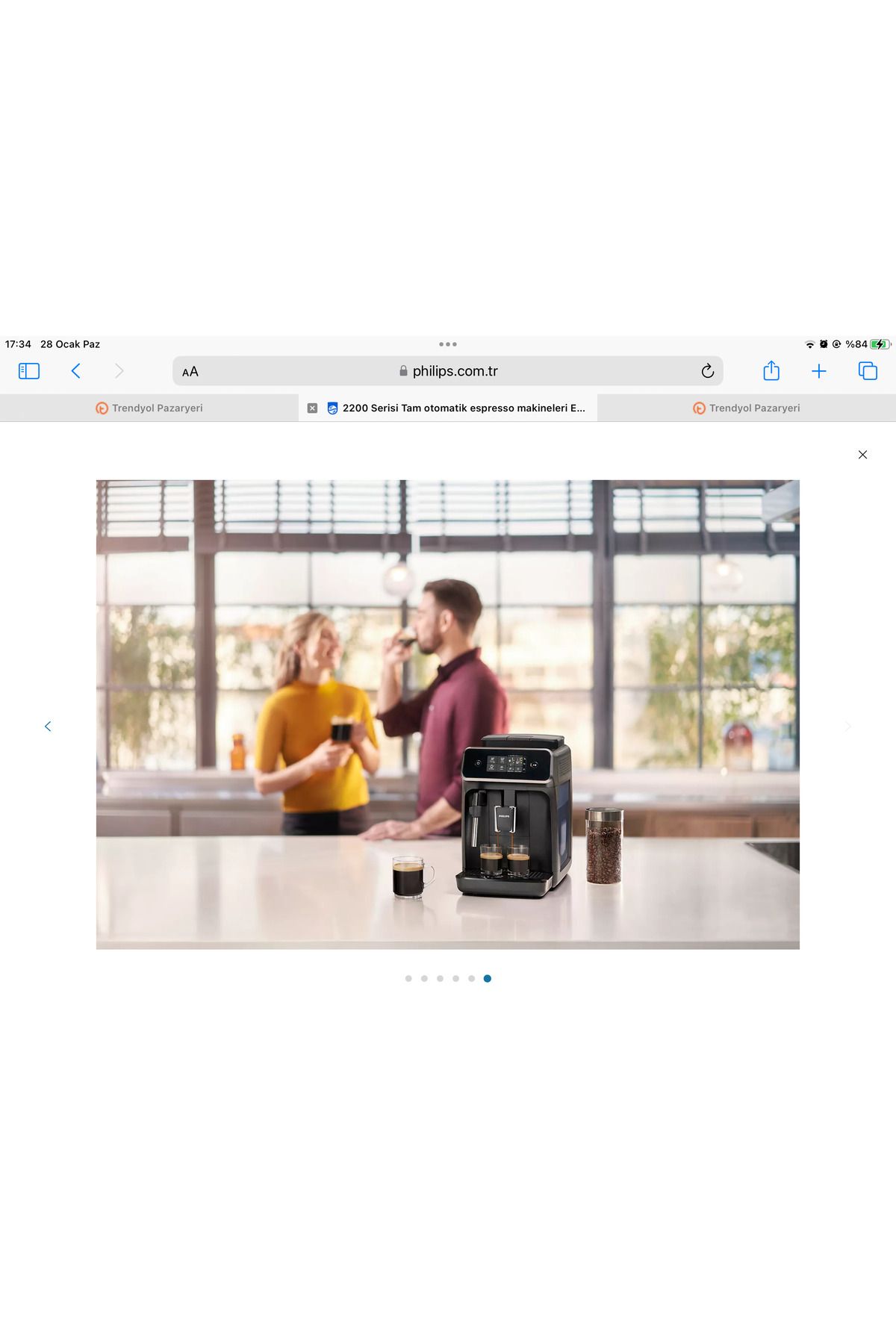 Philips 12 Adımlı Öğütücülü Premium Seri Siyah Espresso Makinası