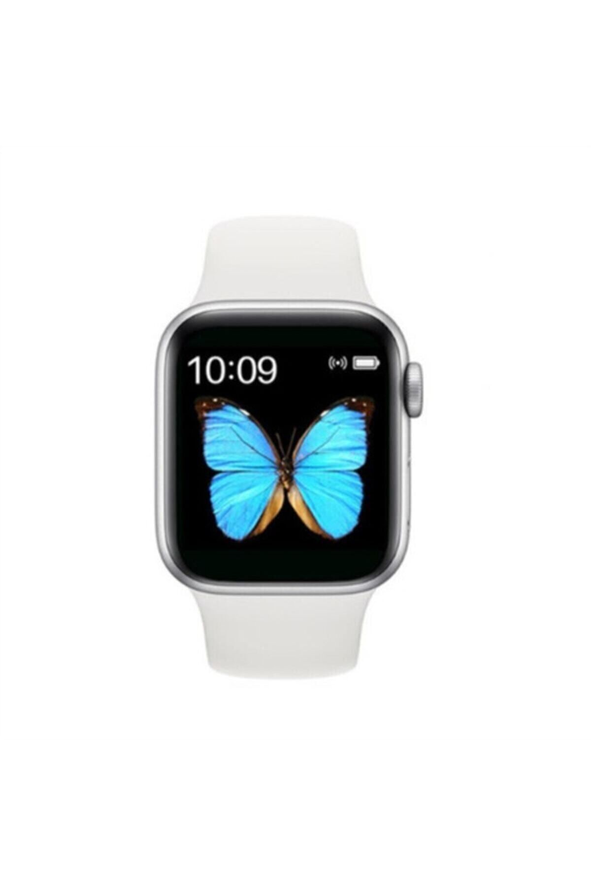 A Plus Life Akıllı Saat Nabız Ölçer Bileklik Adımsyar Smartwatch Series6 Mesaj 2023 2.nesil Beyaz