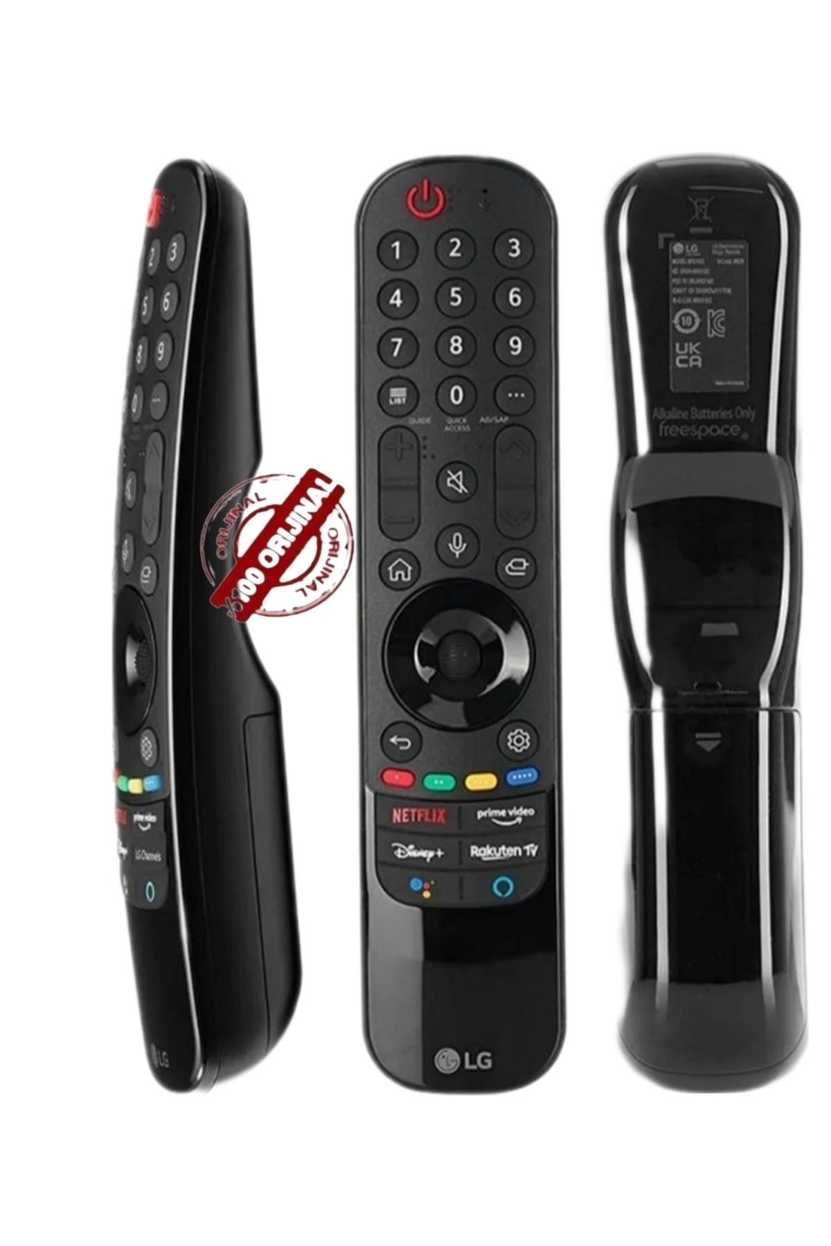 LG Tv Kumanda Sesli Komut Sihirli Kumanda Smart Tv Uyumlu mr21ga (YETKİLİ SERVİS) (ORJİNAL) 50up75006