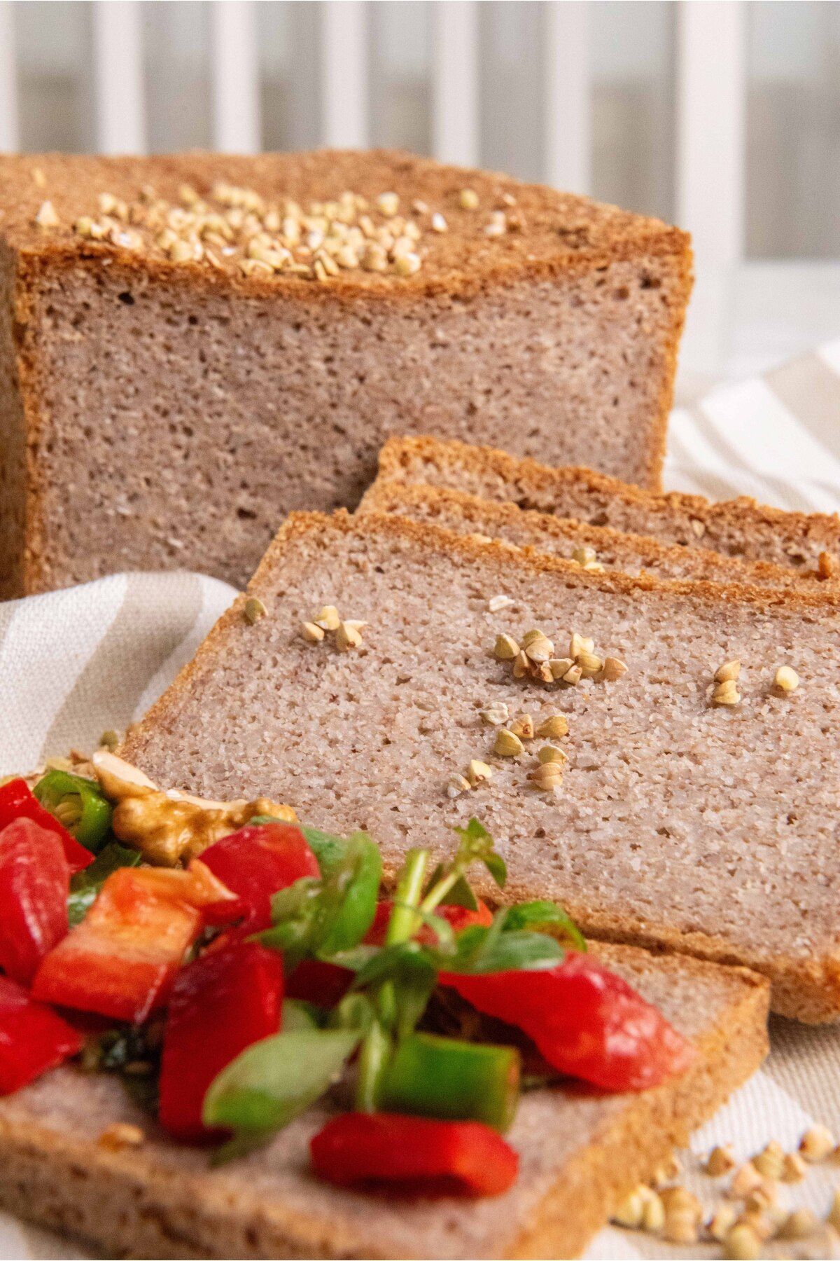 PANN Glutensiz Karabuğday Ekmeği, Sade,baharlı,zerdeçallı_3x1000gr_mayasız, Aktive Edilmiş Tohum