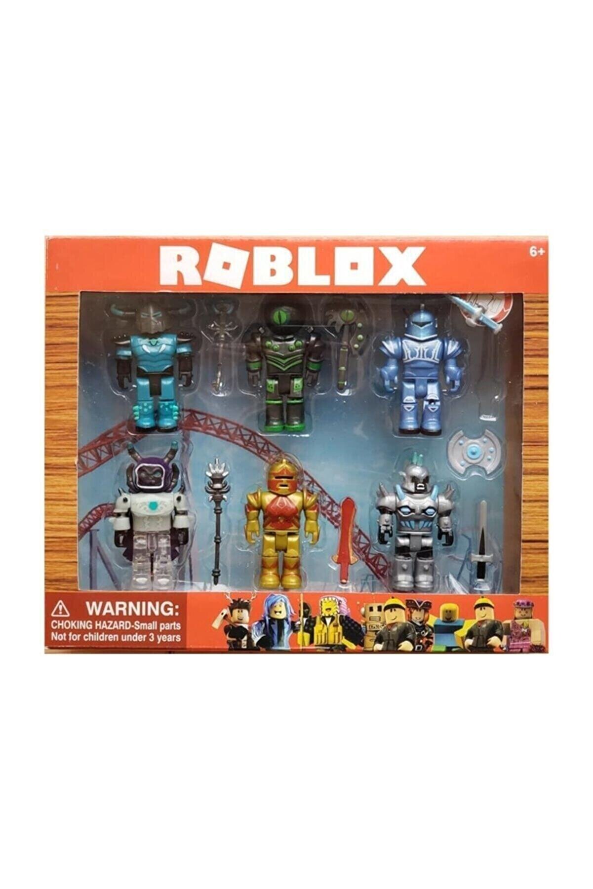 Numaca Unisex Çocuk Renkli Roblox Figür Seti 6'lı