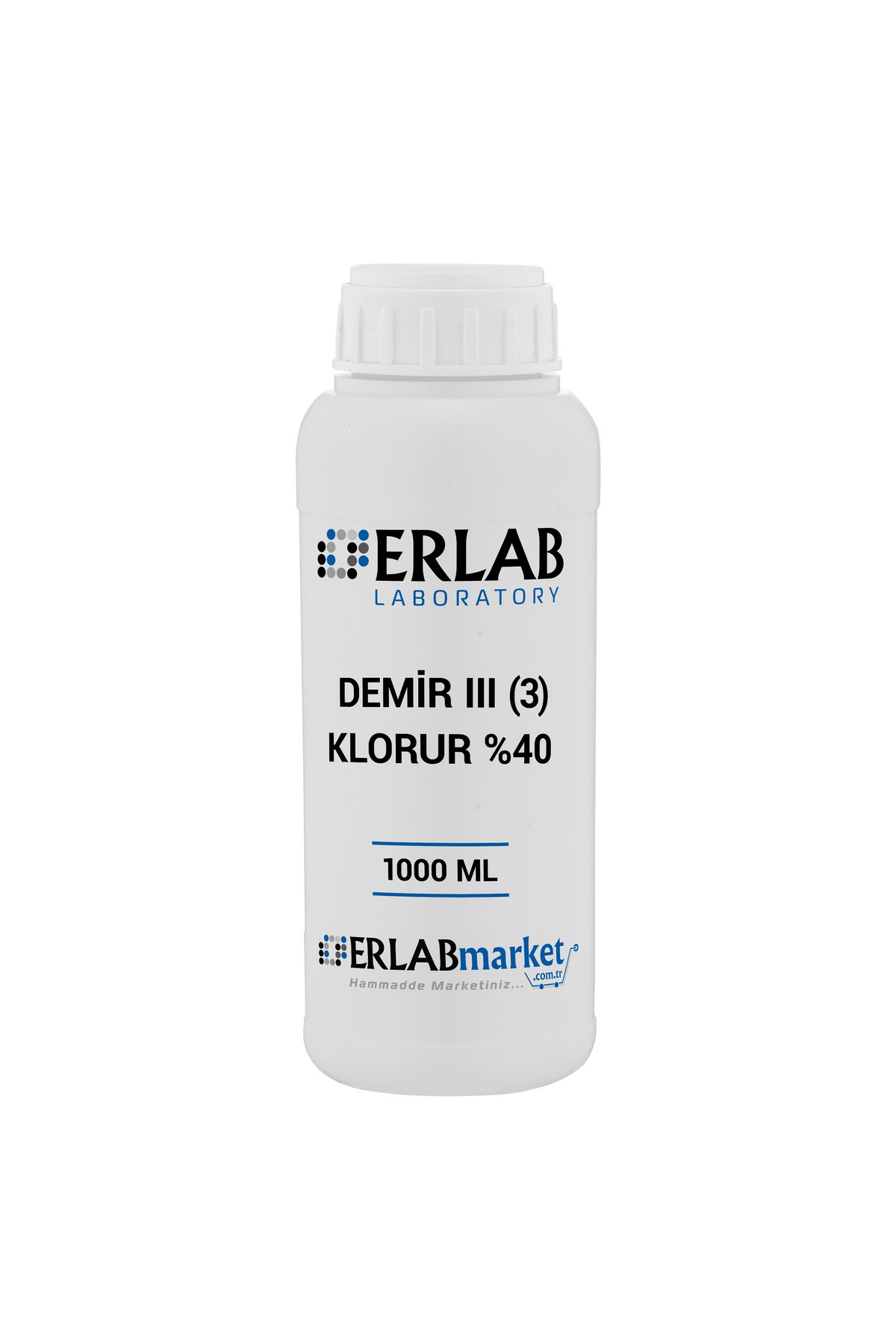 ERLAB Demir 3 Klorür %40 1 Litre Sıvı