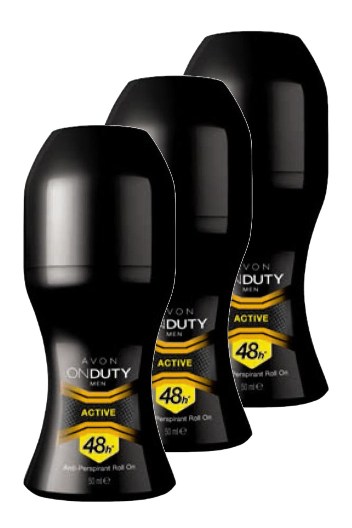 Avon OnDuty Active Erkek Rollon 50 Ml. Üçlü Set
