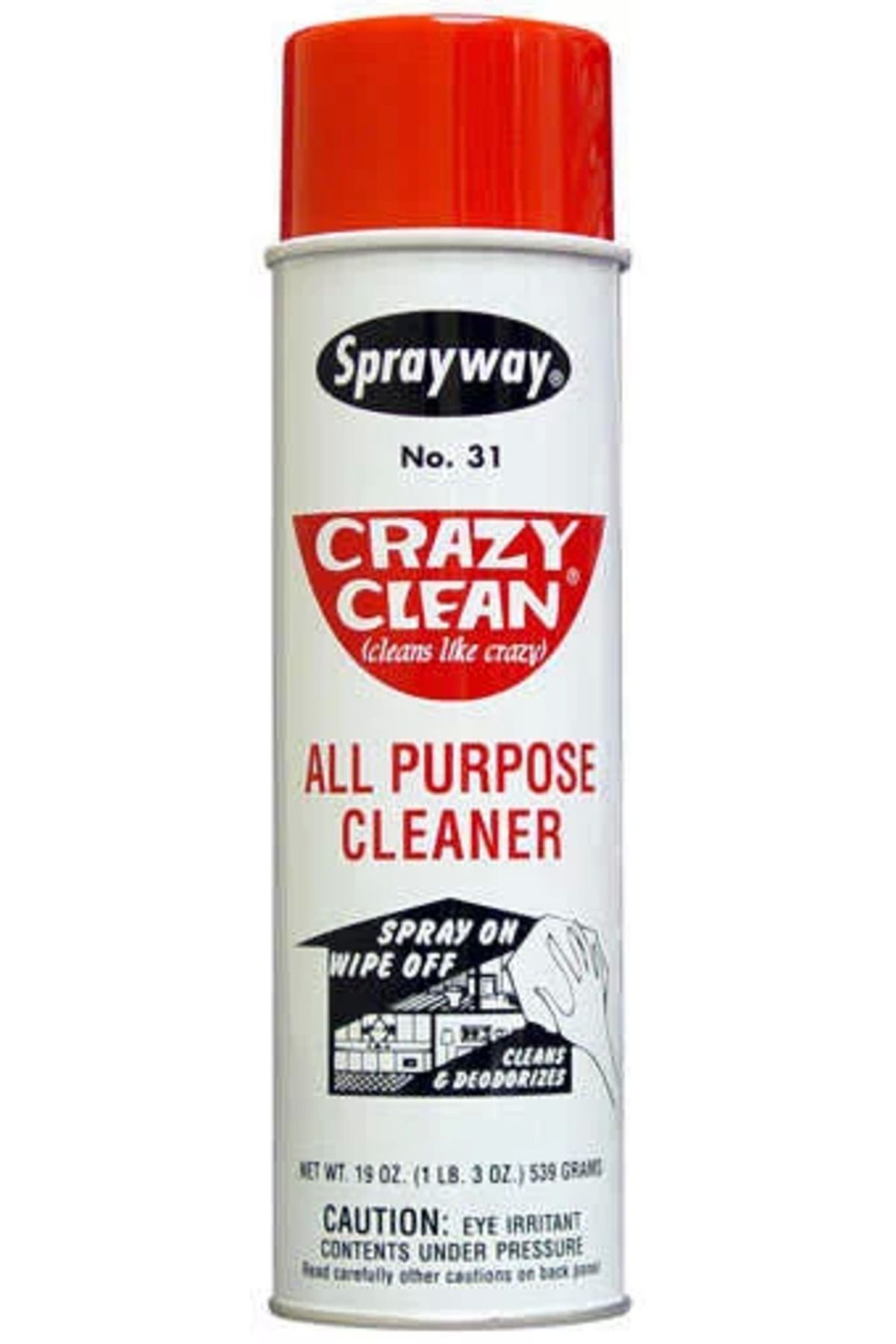 Sprayway SW030 Crazyclean Her Alanda Temizlik Köpüğü