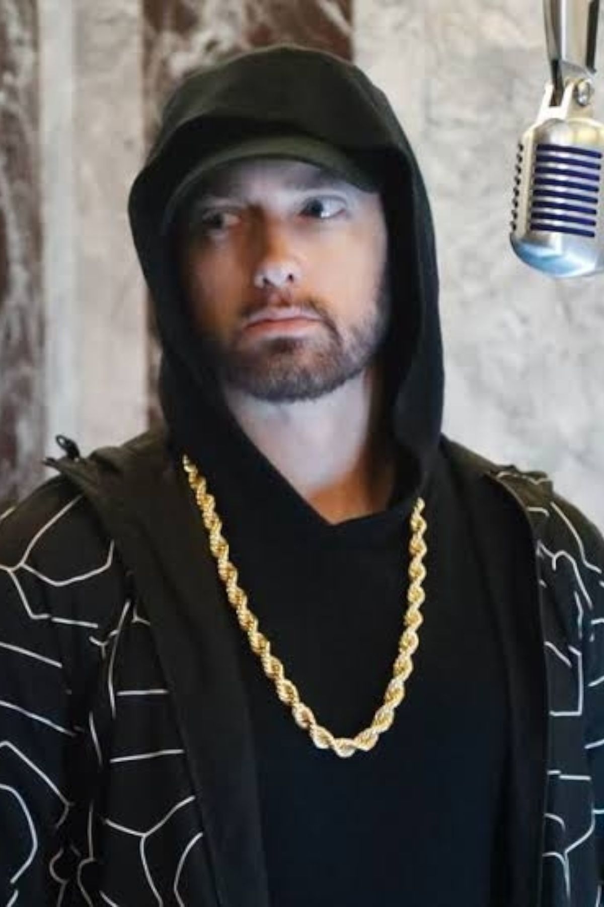 ESUSO 70 cm Kalın Eminem Kolye , Hip Hop Kolye , Halat Zincir Kolye , Erkek Kolye ,
