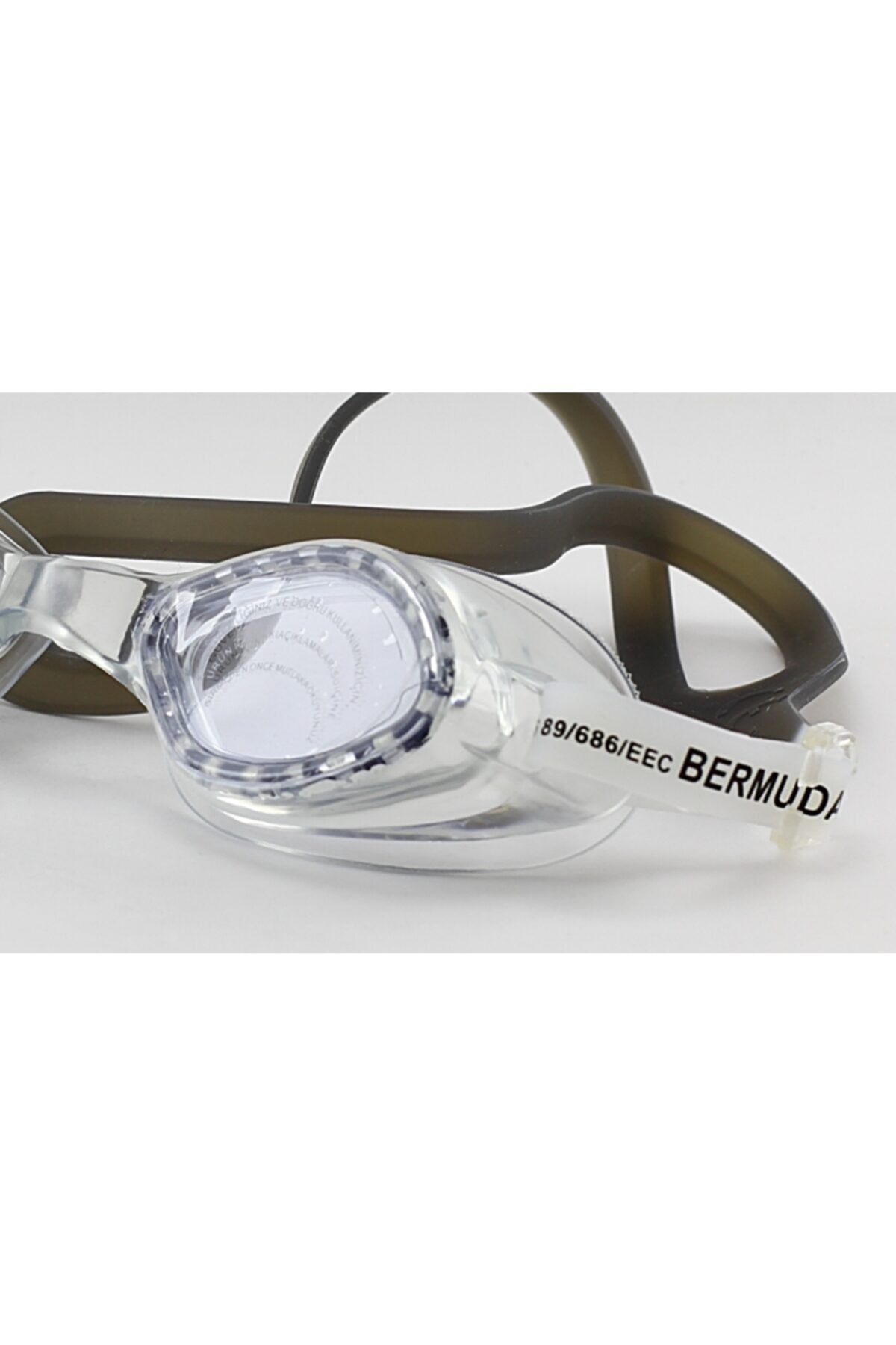 BERMUDA Aydeniz Toptan- 1840 Çocuk Silikon Yüzücü Gözlüğü Geniş Açı Fermuarlı Çantalı