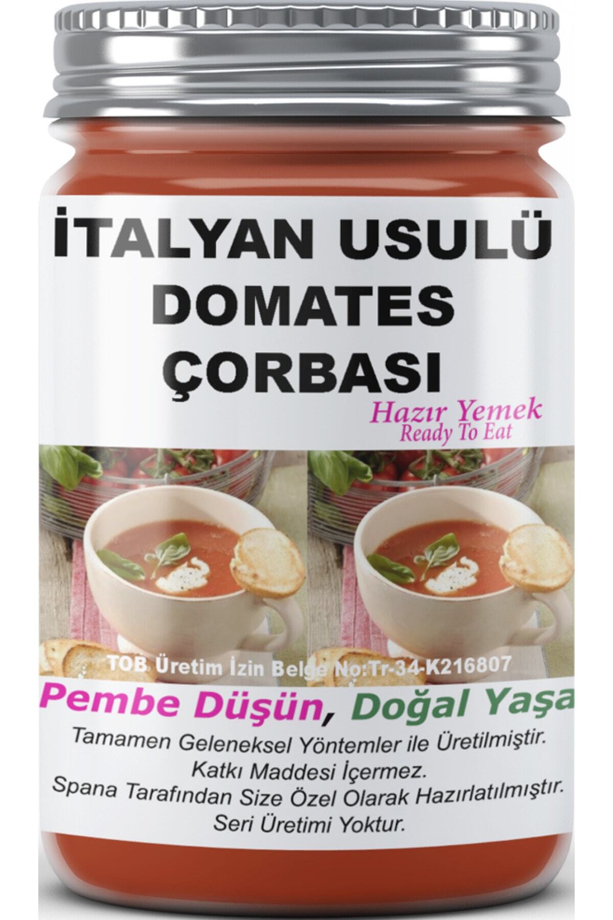 SPANA Italyan Usulü Domates Çorbası Ev Yapımı Katkısız 330gr Fiyatı