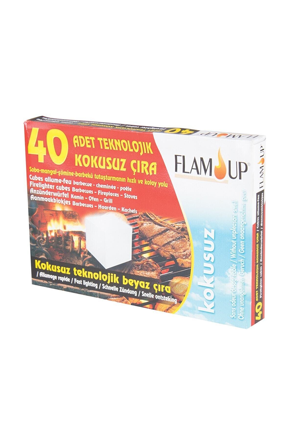 Flam Up Teknolojik Beyaz Çıra 40'lı