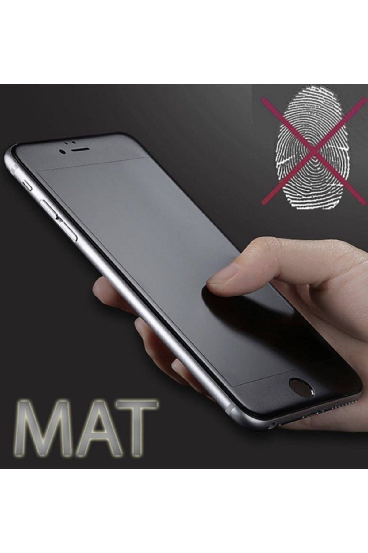 Go Aksesuar Iphone 6 / 6s / 7 / 8 / Se 2020 Nano Mat Seramik(ceramic) Siyah Ekran Koruyucu