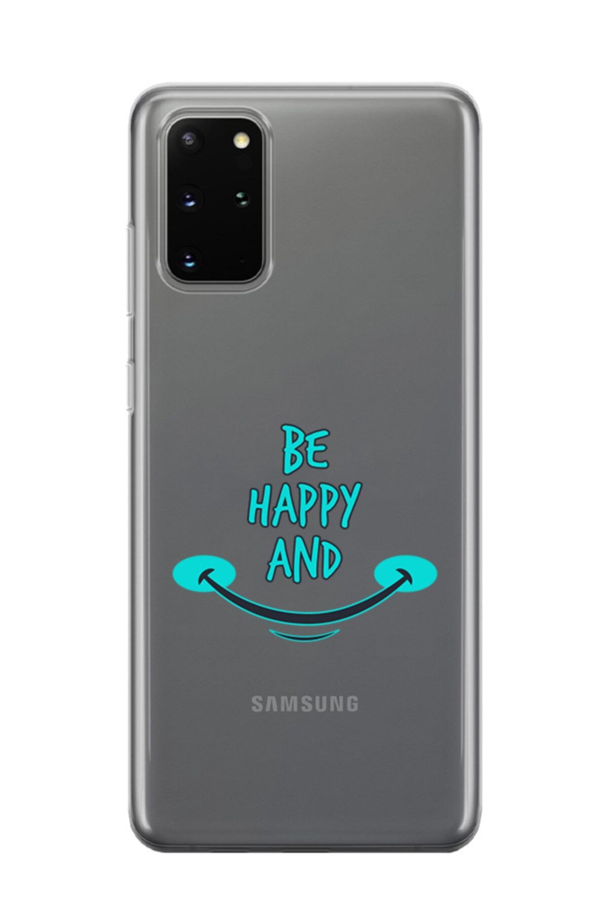 Dafhi Aksesuar Dafhi Samsung Galaxy S20 Plus Be Happy And Telefon Kılıfı