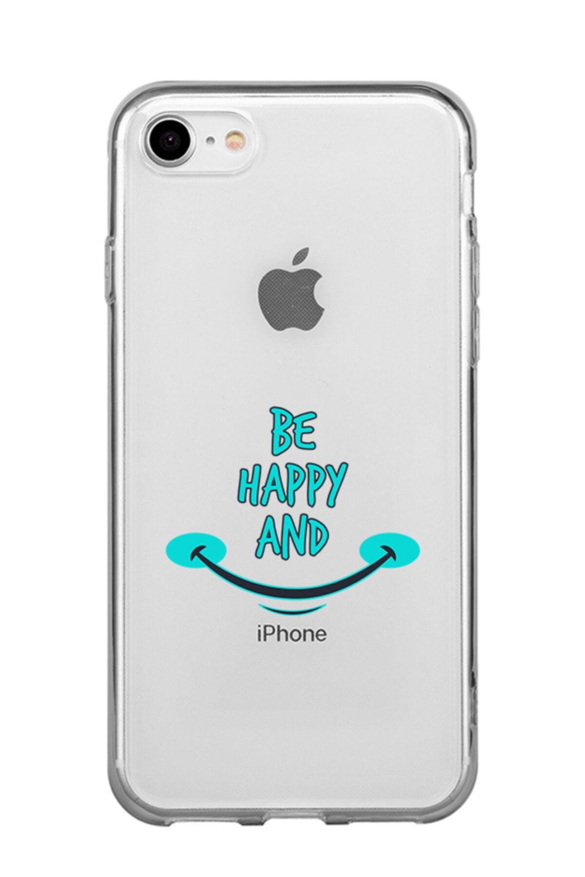 Dafhi Aksesuar Dafhi Apple Iphone 7 Be Happy And Telefon Kılıfı