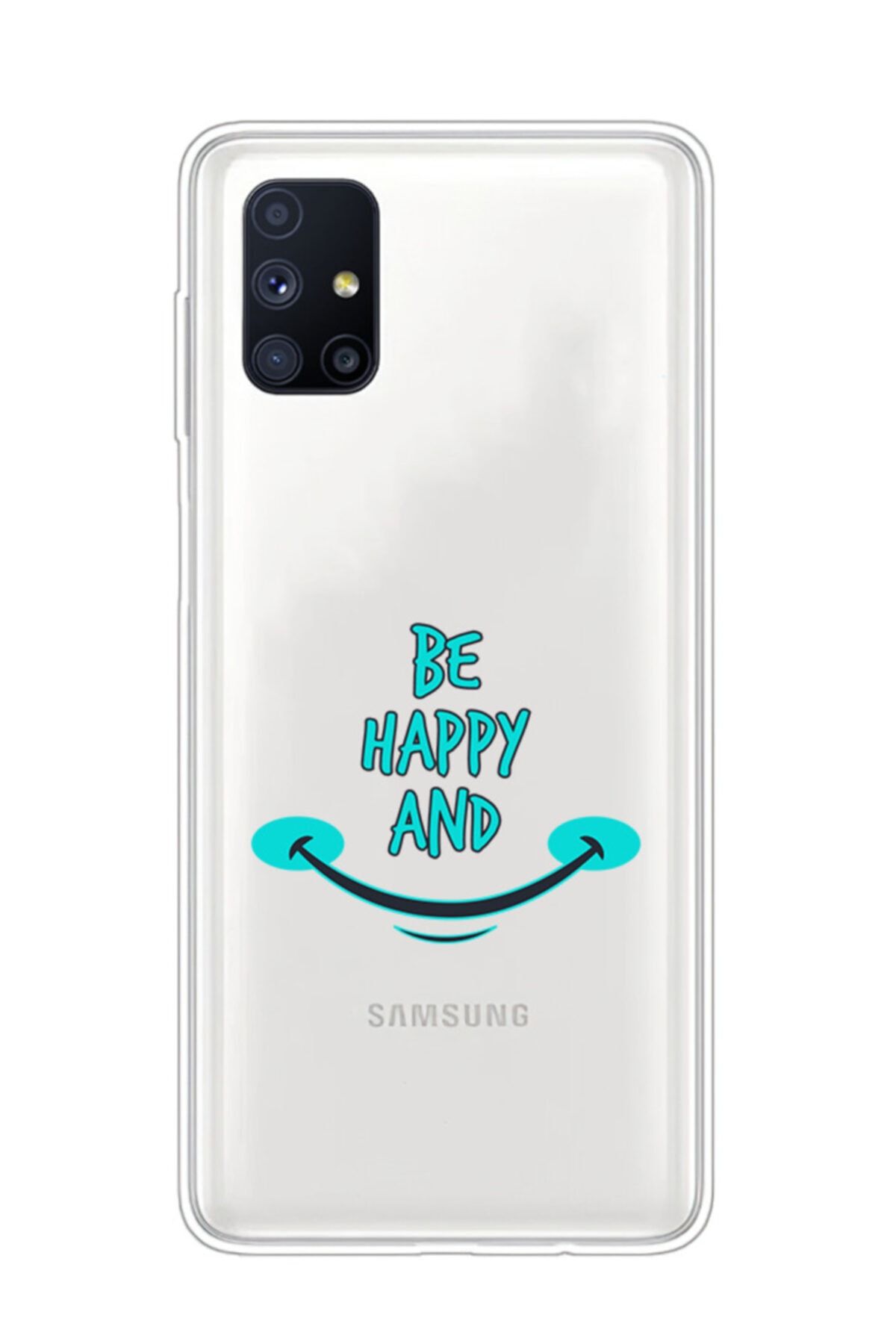Dafhi Aksesuar Dafhi Samsung Galaxy M51 Be Happy And Telefon Kılıfı