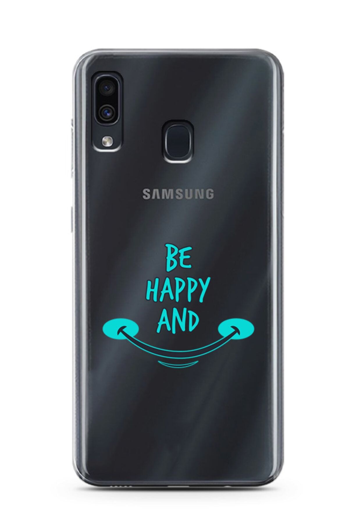 Dafhi Aksesuar Dafhi Samsung Galaxy A20 Be Happy And Telefon Kılıfı