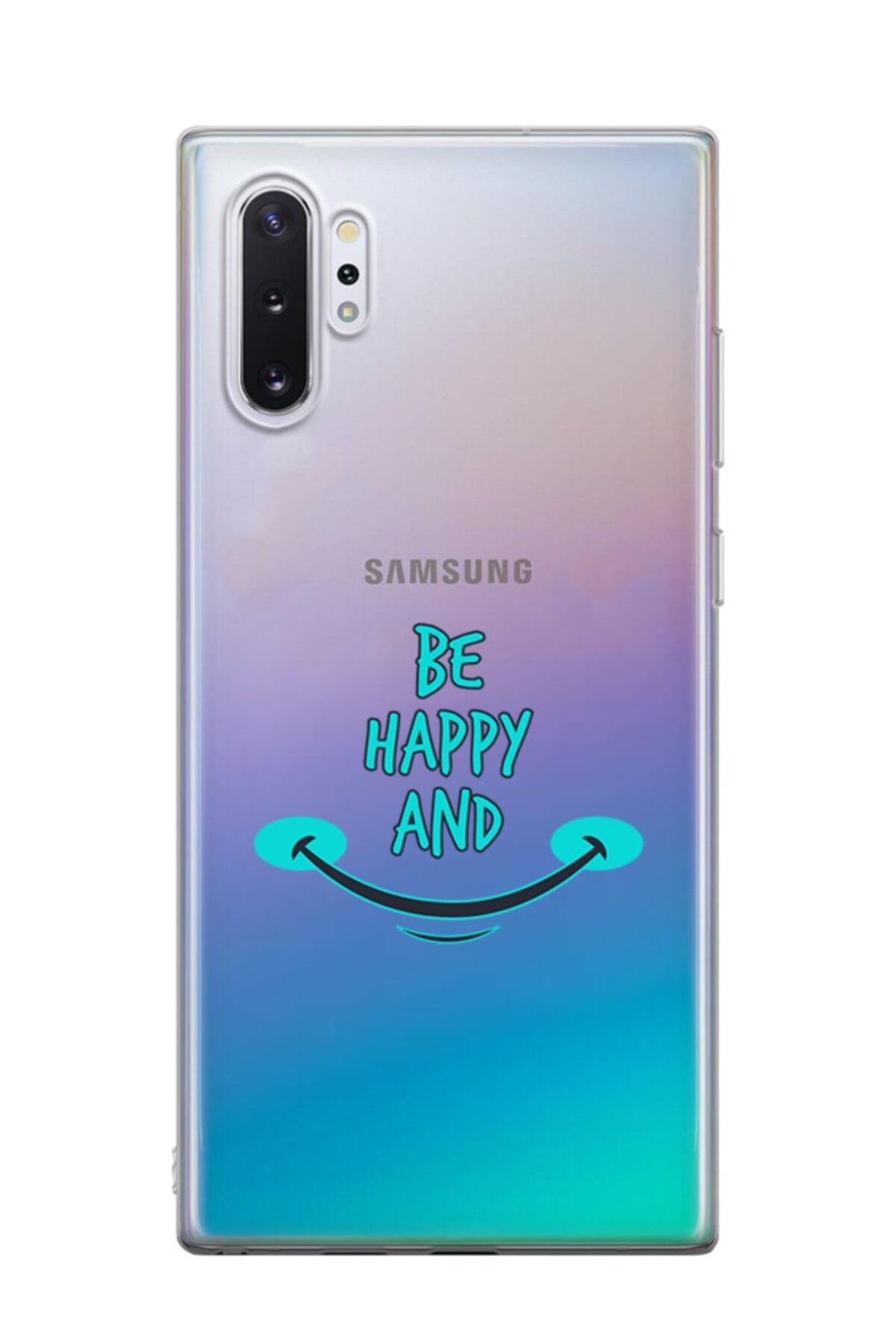 Dafhi Aksesuar Dafhi Samsung Galaxy Note 10 Plus Be Happy And Telefon Kılıfı