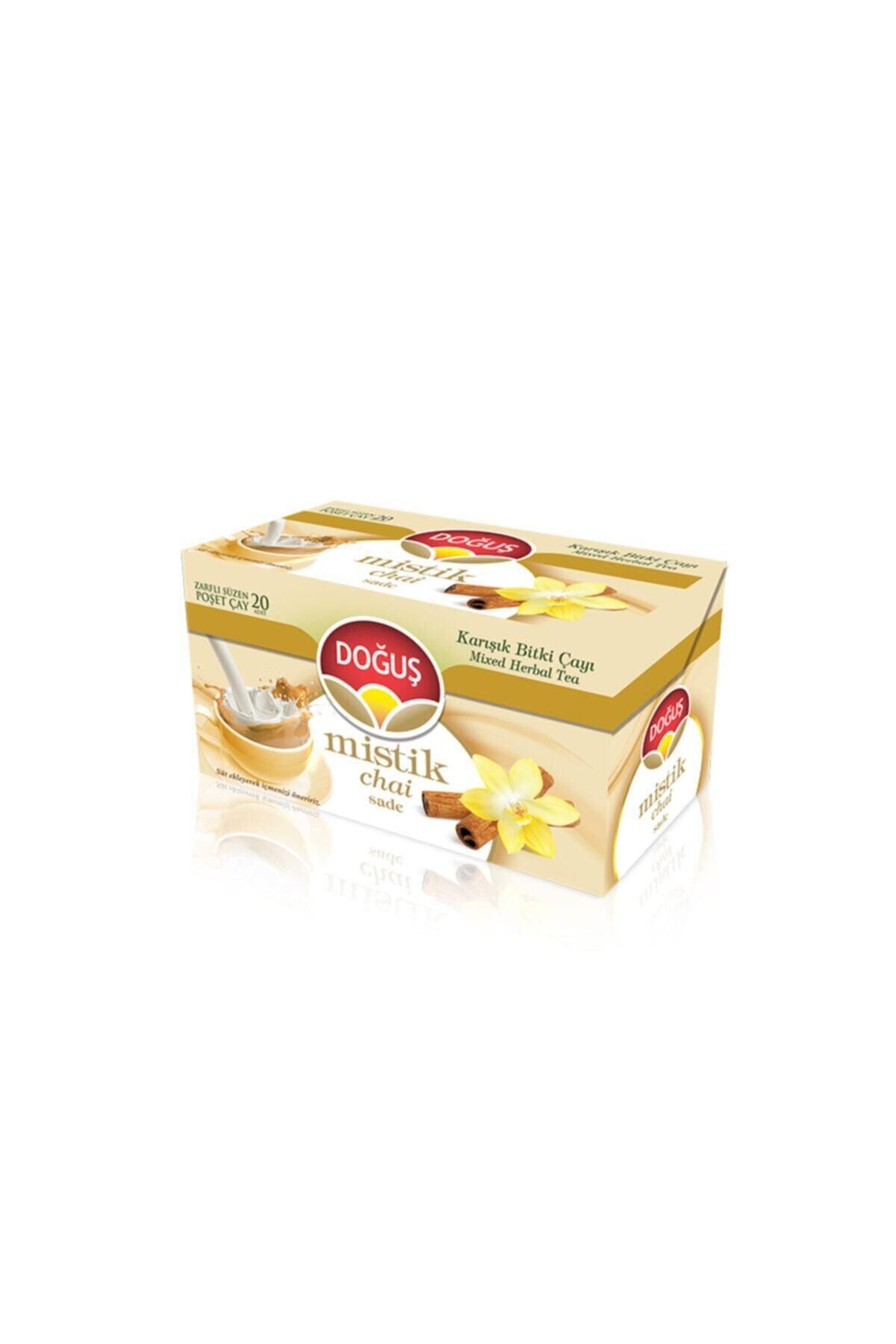 Doğuş Mistik Chai Sade Karışık Bitki Süzen Poşet Çay 20'x2,5gr