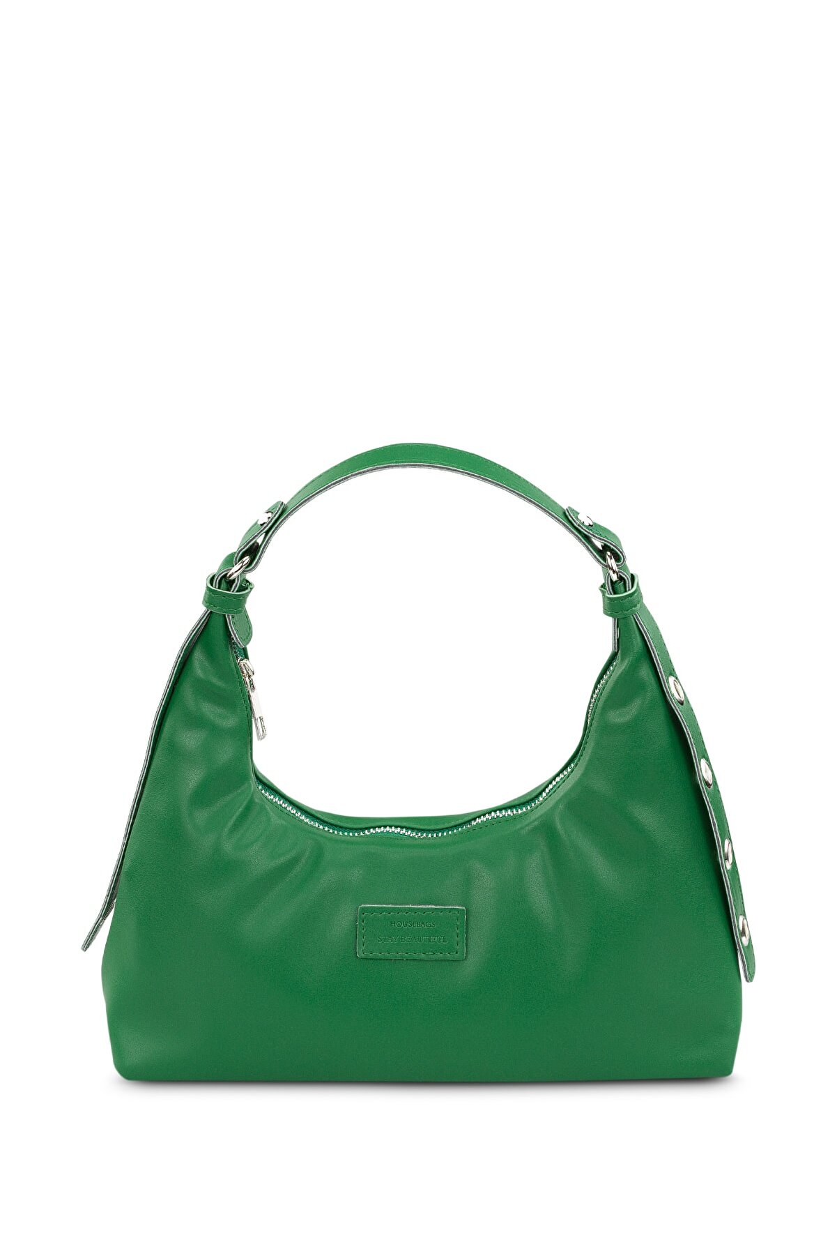 Housebags Kadın Yeşil Baguette Çanta 205