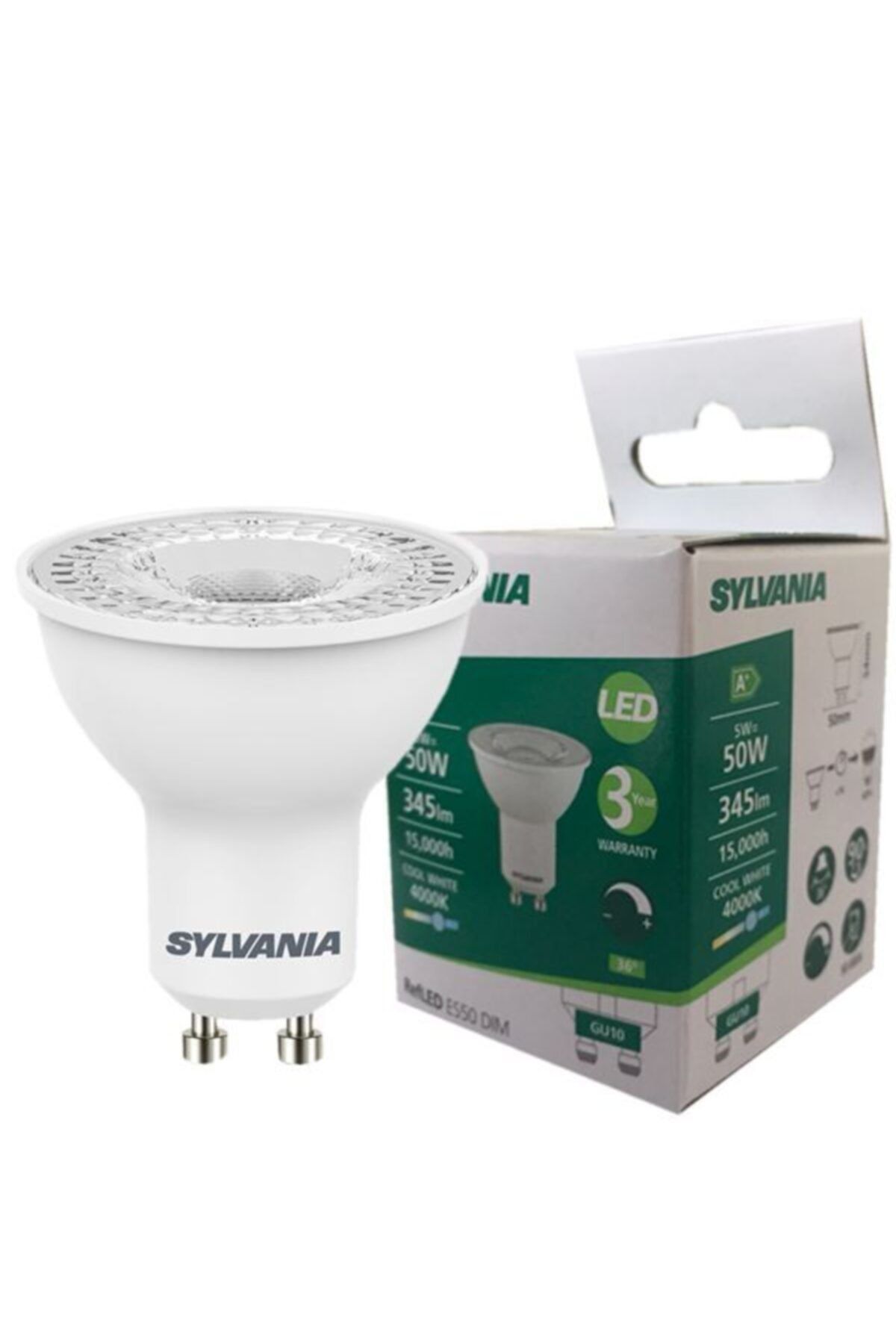 Sylvania Sylvanıa Gu10 Led Spot Ampul 3000k Sarı