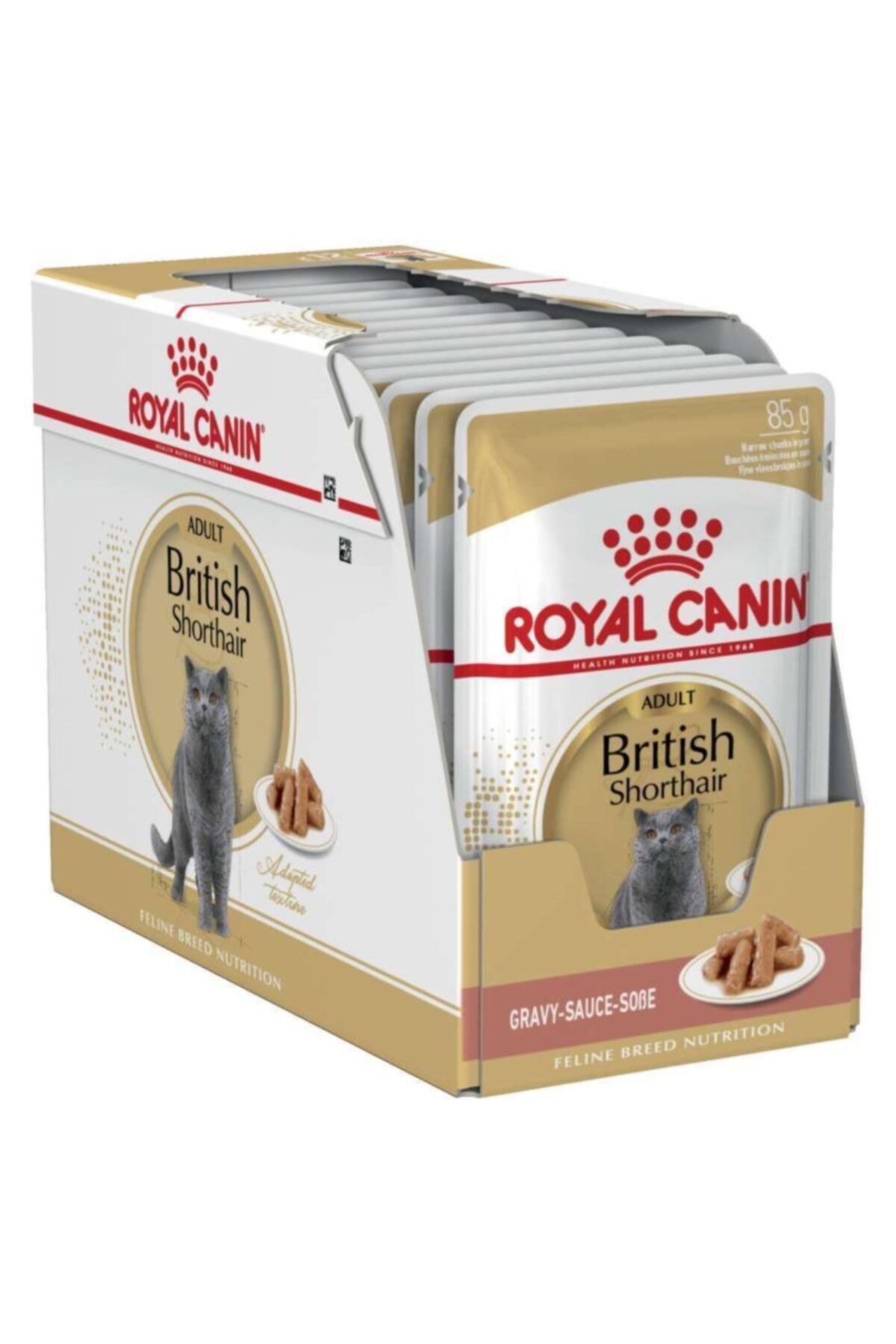 Royal Canin British Shorthair Yaş Kedi Maması 12 Adet X 85 gr