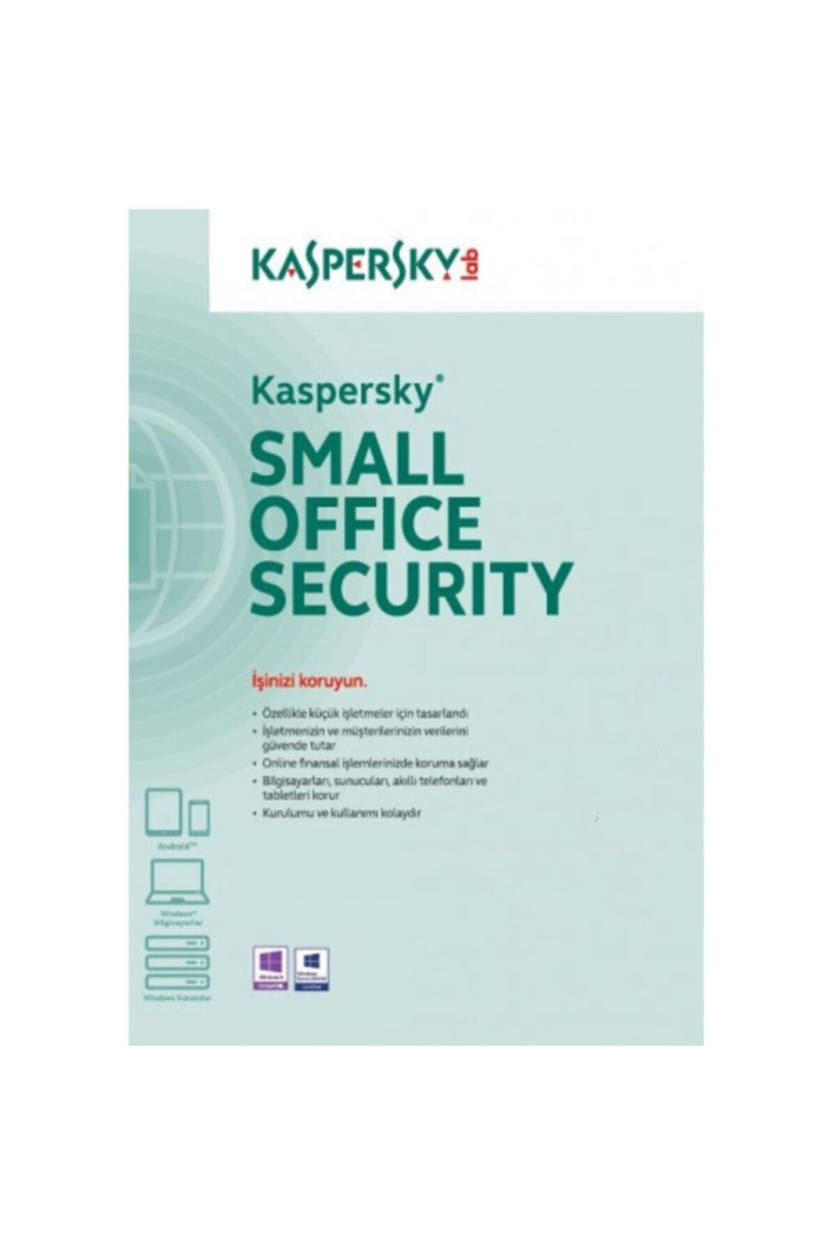 Kaspersky Small Offıce Security 1server + 5user , 1 Yıl