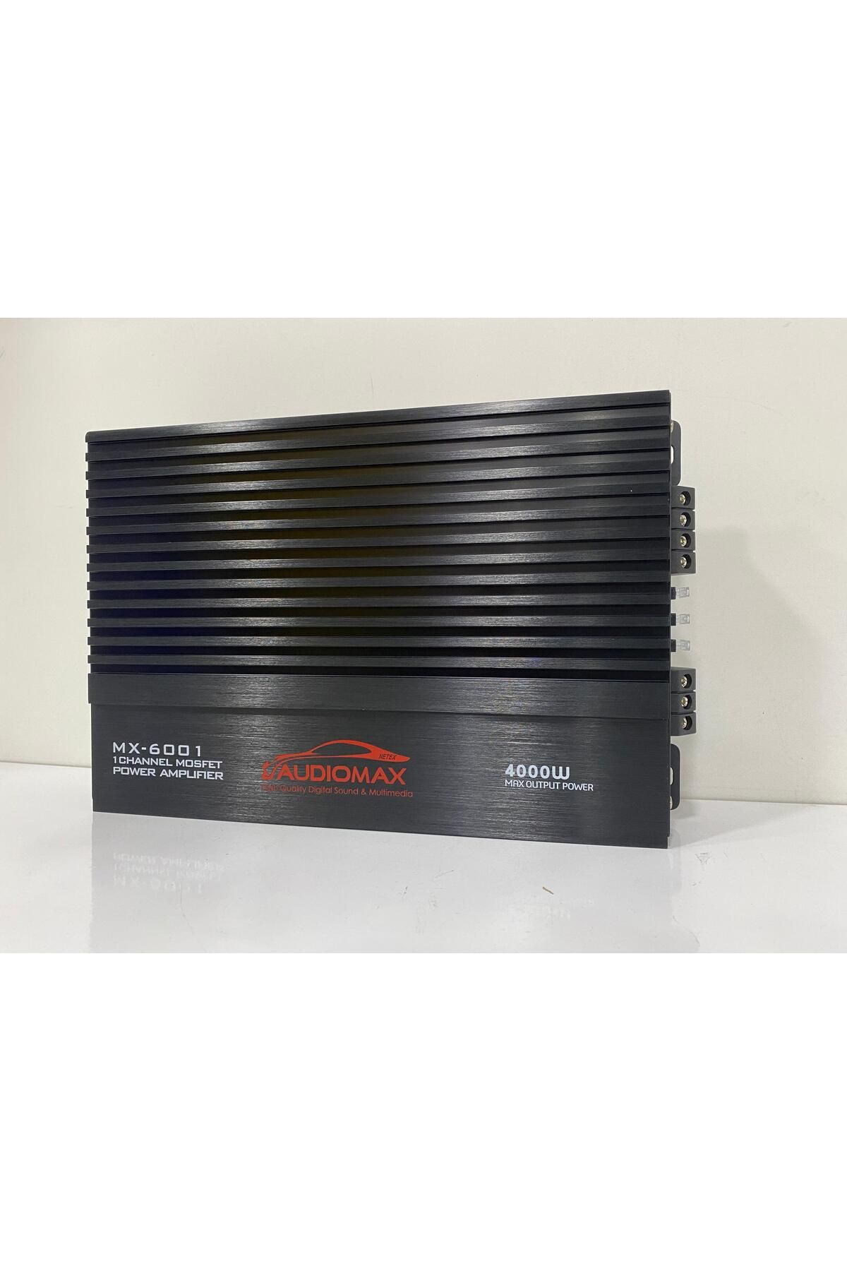 Audiomax AUDIOMAX MX-600.1 4000 WAT BAS KONTROLLÜ MONO AMFİ