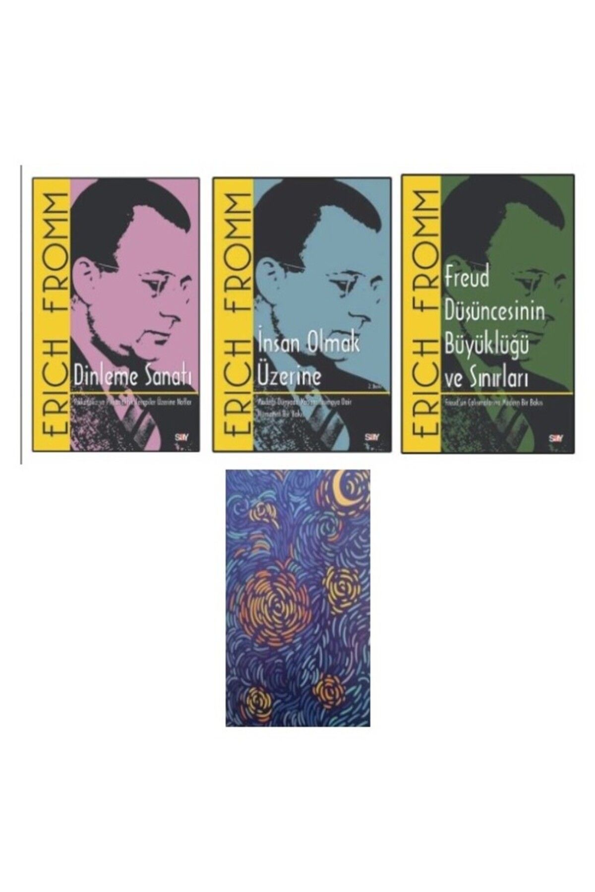 Say Yayınları Erich Fromm - Dinleme Sanatı - Insan Olmak Üzerine - Freud Düşüncesinin Büyüklüğü -Defter HEDİYE