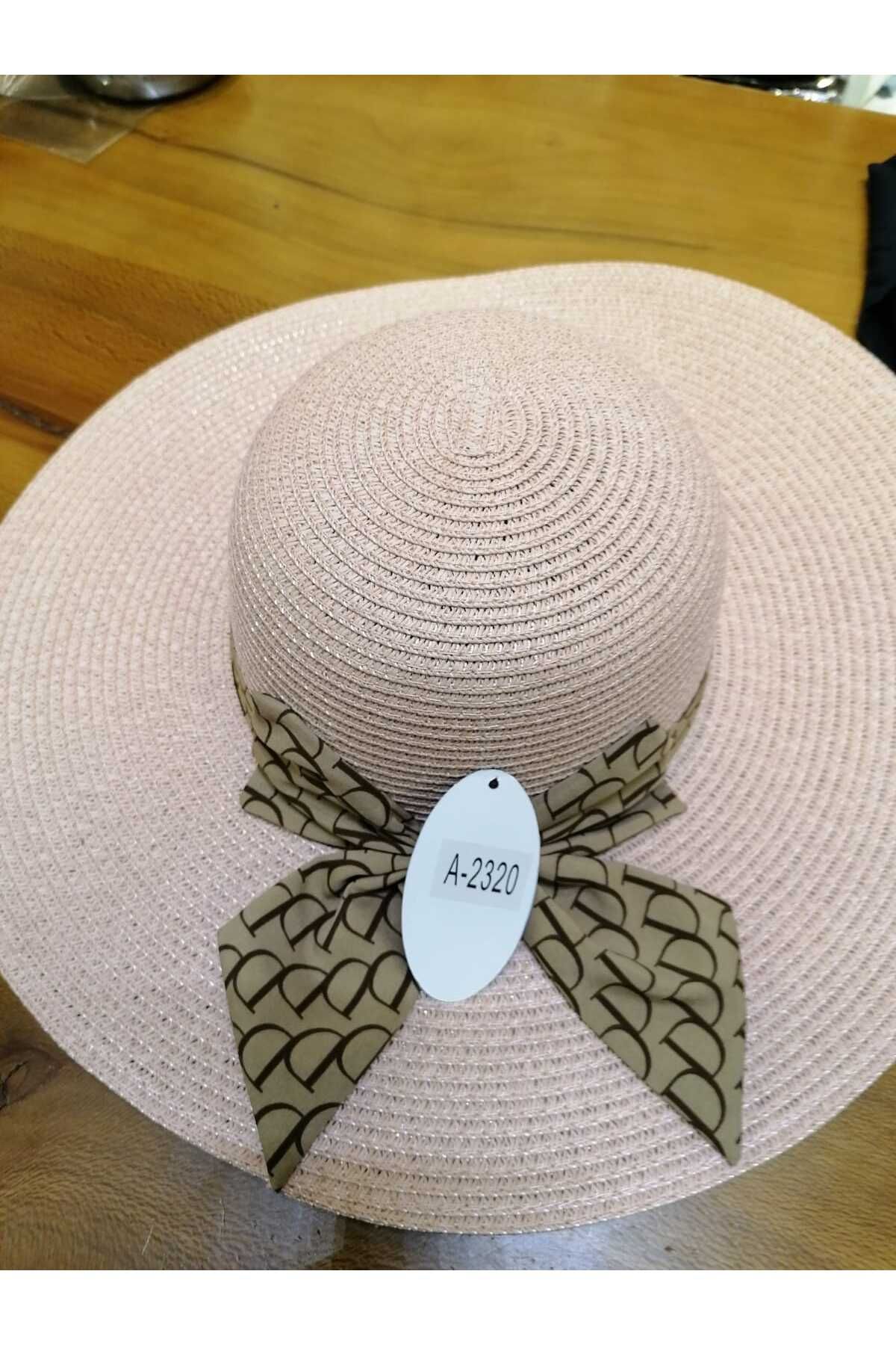 LULO Kadın Hasir Şık Tarz Trend Kaliteli Lüks Şapka Özel Koleksiyon