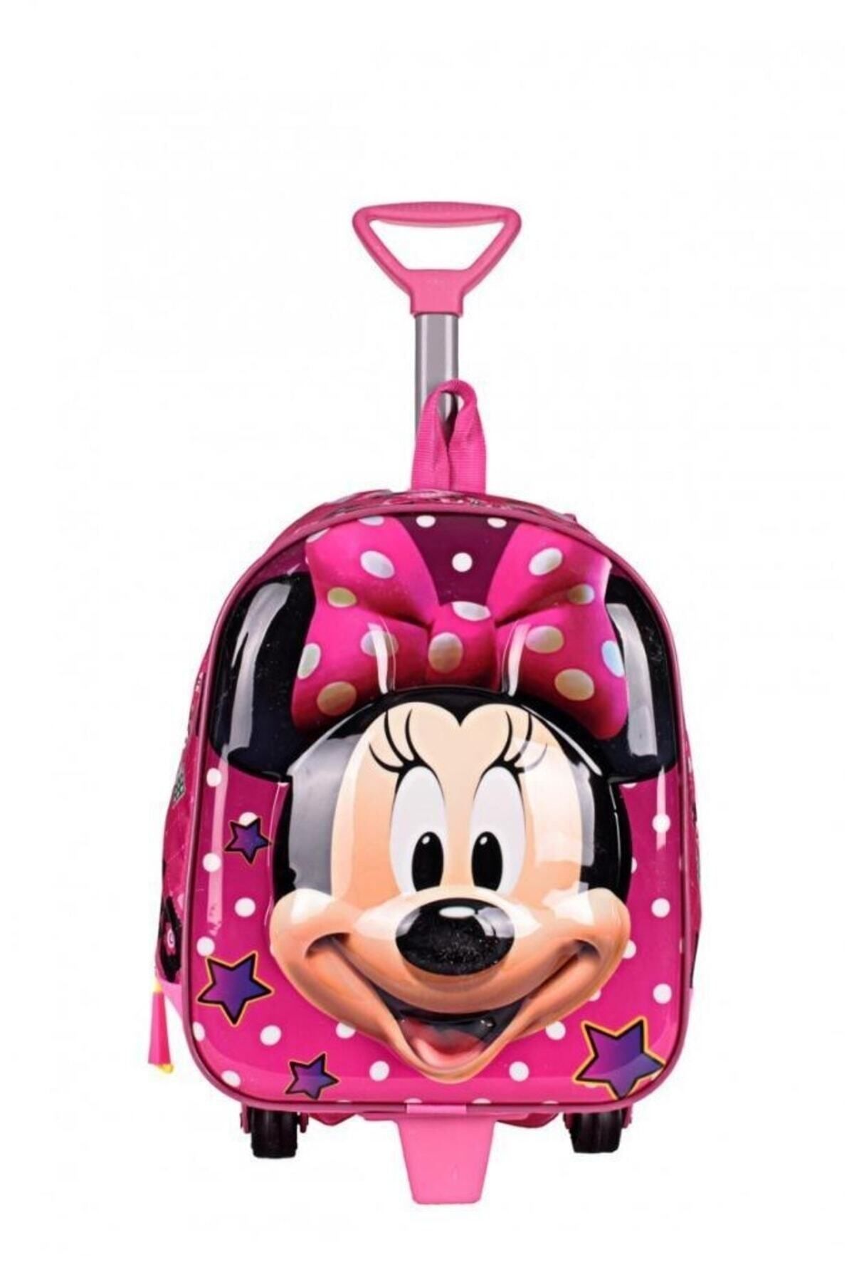 Ezem Store Miki Mouse Mickey Çekçekli Kıreş Ana Okul Günlük Spor Valiz Kız Çocuk Sırt Çantası