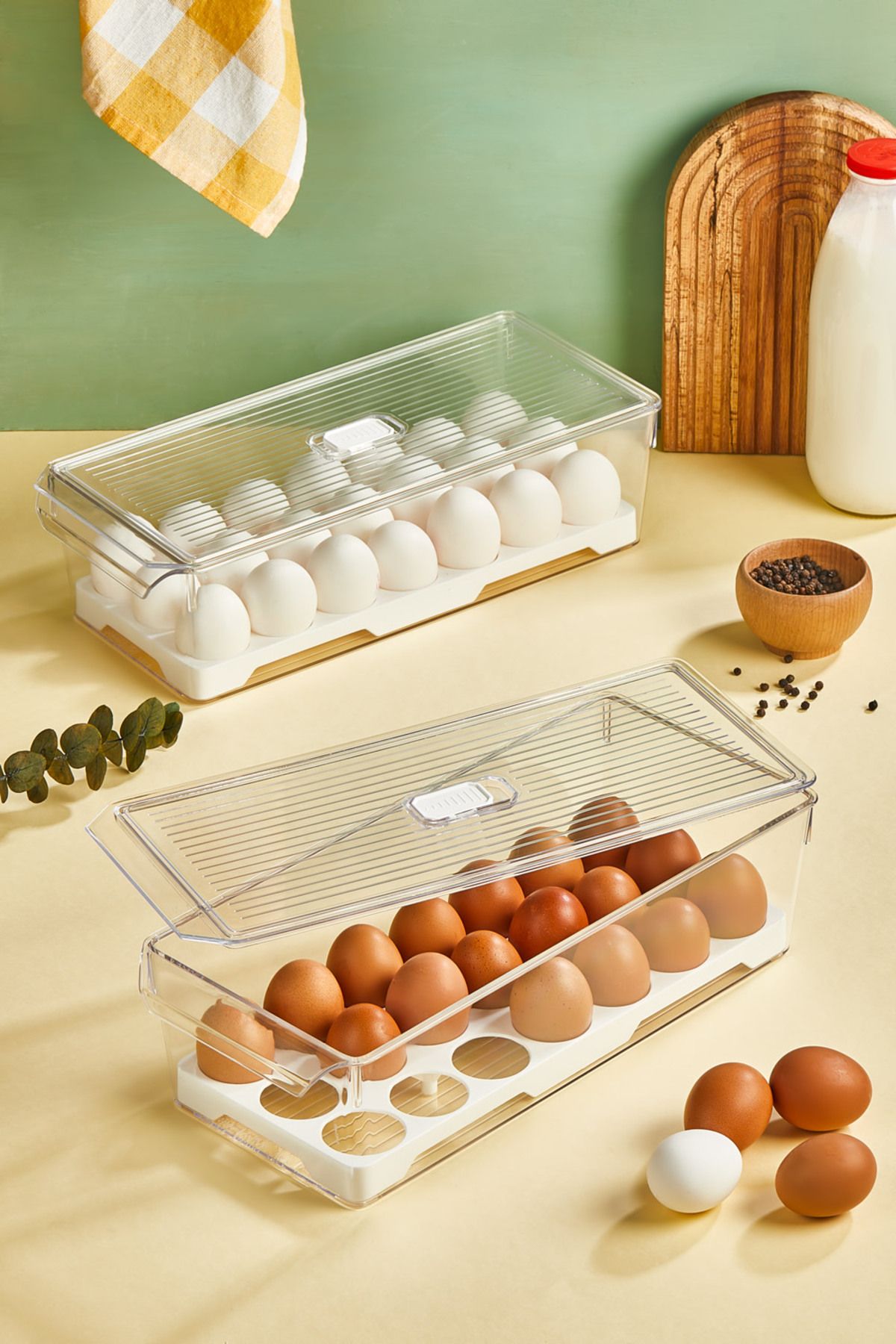 Pazarika Yumurtalık Buzdolabı Düzenleyici Organizer 1 Adet