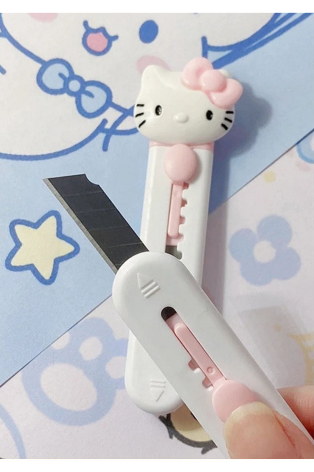Sitarem Sanal İnternet Mağazacılığı Hello Kitty Mini Maket Bıçağı 1 Adet