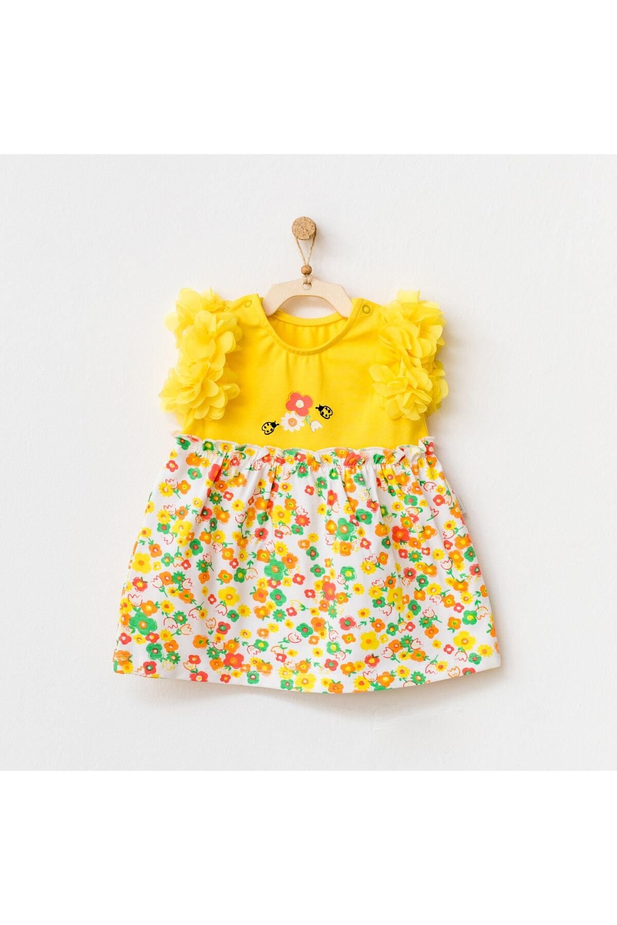 Andy Wawa Kız Bebek Sarı Dress Hello Sunshine Elbise