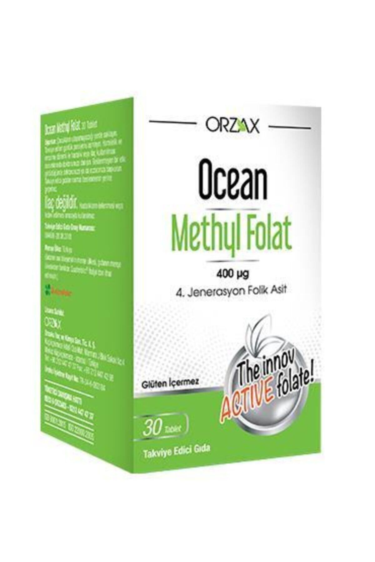 Ocean Orzax Methyl Folat 30 Tablet