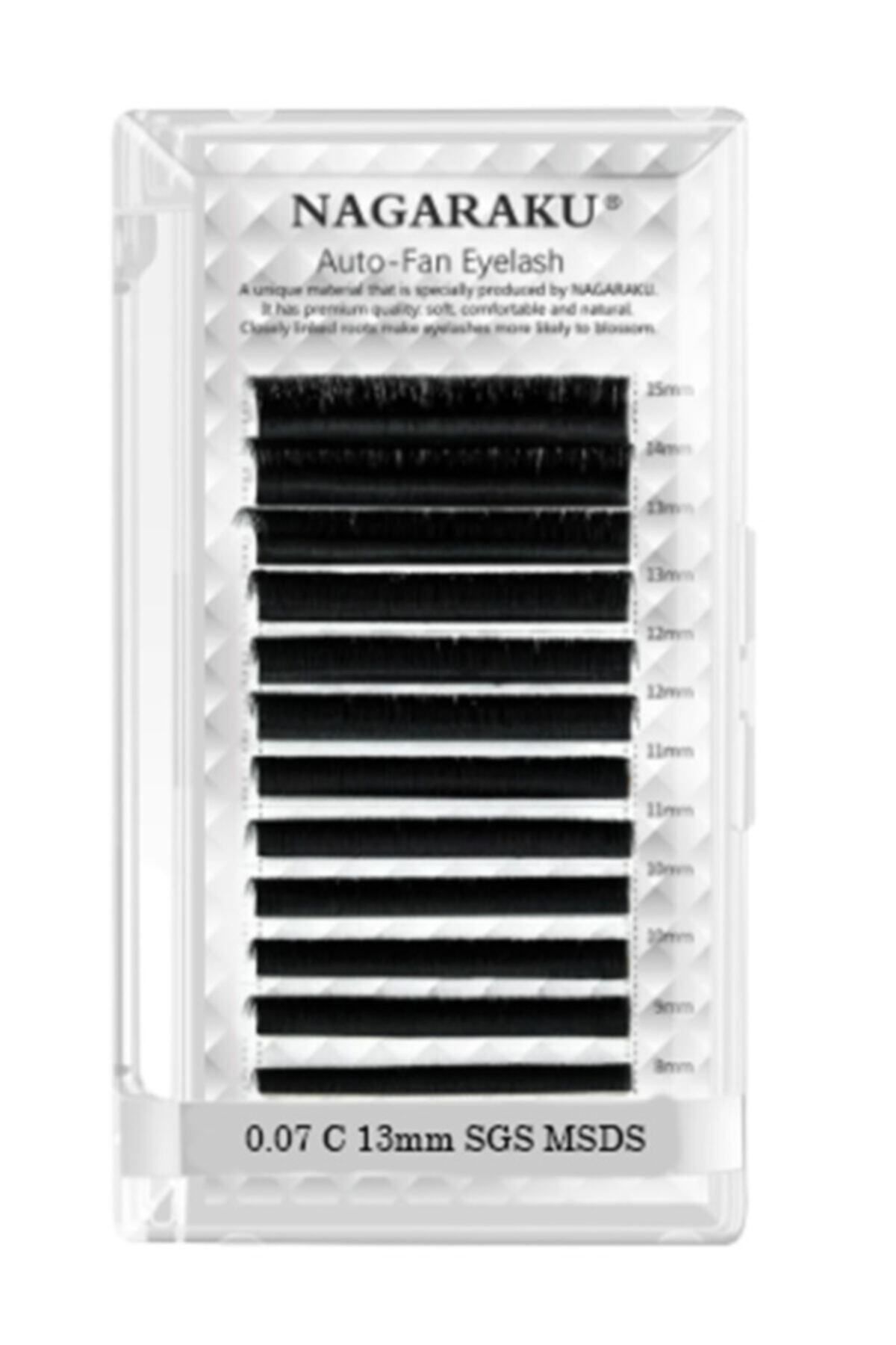 KİRPİKÇİSHOP NAGARAKU Kolay Volüm Çek-tak Kirpik 0.07c 13mm