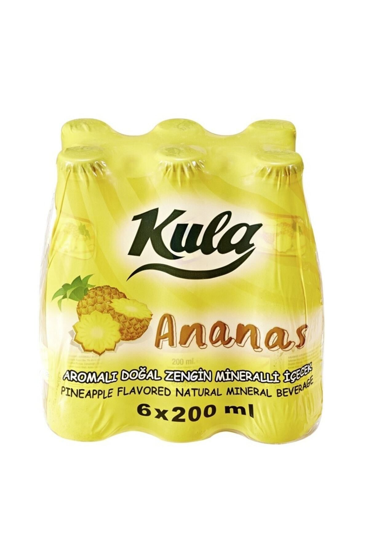 Kula Soda Ananas Aromalı 200 Ml X 24lu