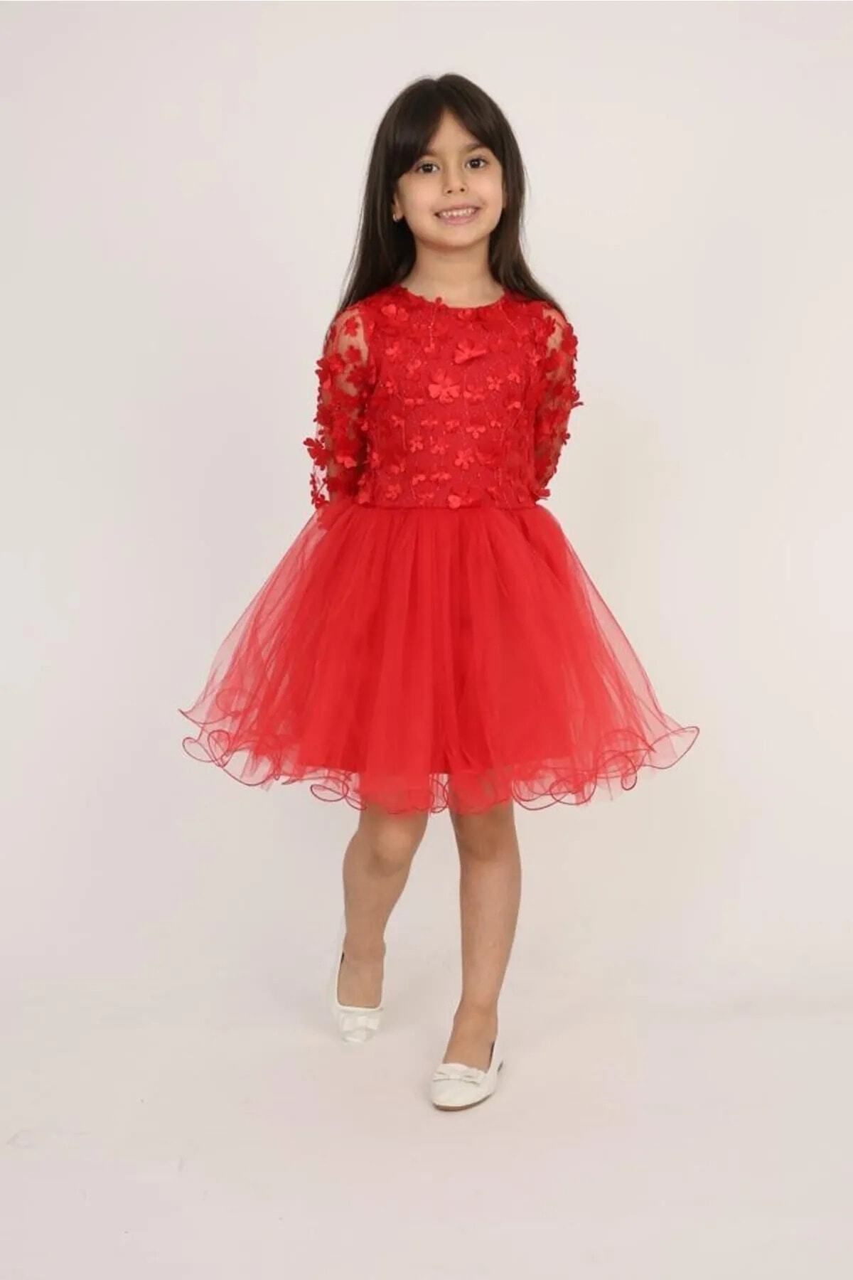 Nacar 23 Nisan Kız Çocuk Gösteri Kıyafeti Elbise Takım 0-24