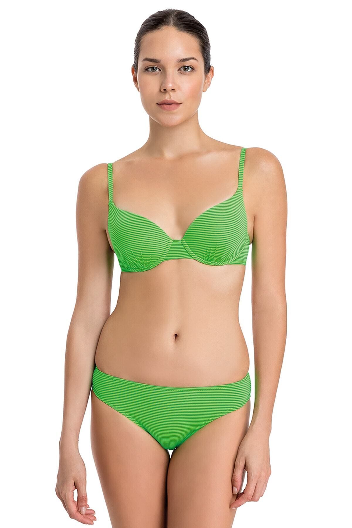 Dagi Yeşil Orta Kenar Bikini Alt B0118y0542