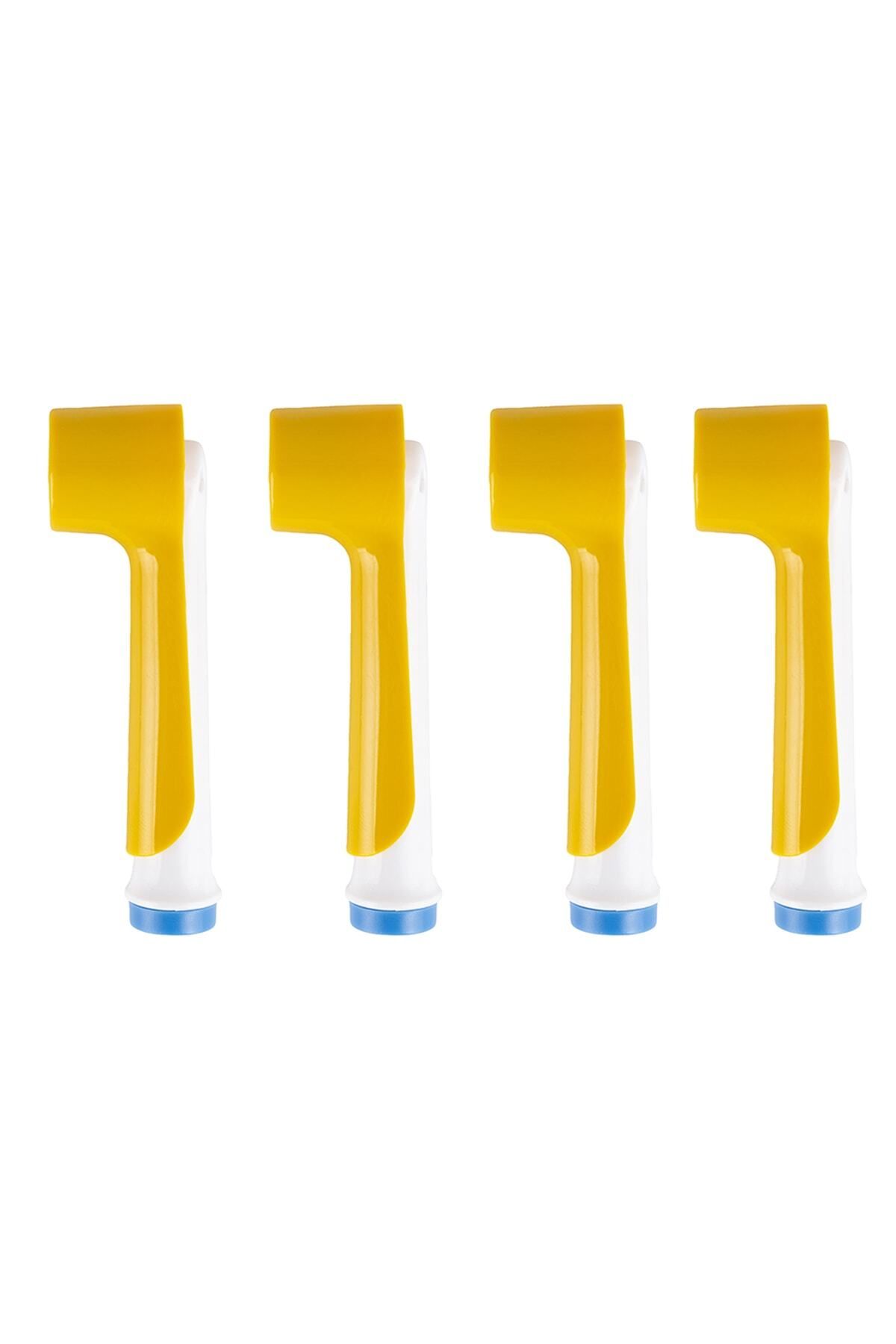 ibrush Şarjlı ve Pilli Diş Fırçaları Için 4 Adet Altın Renk Koruyucu Kapak