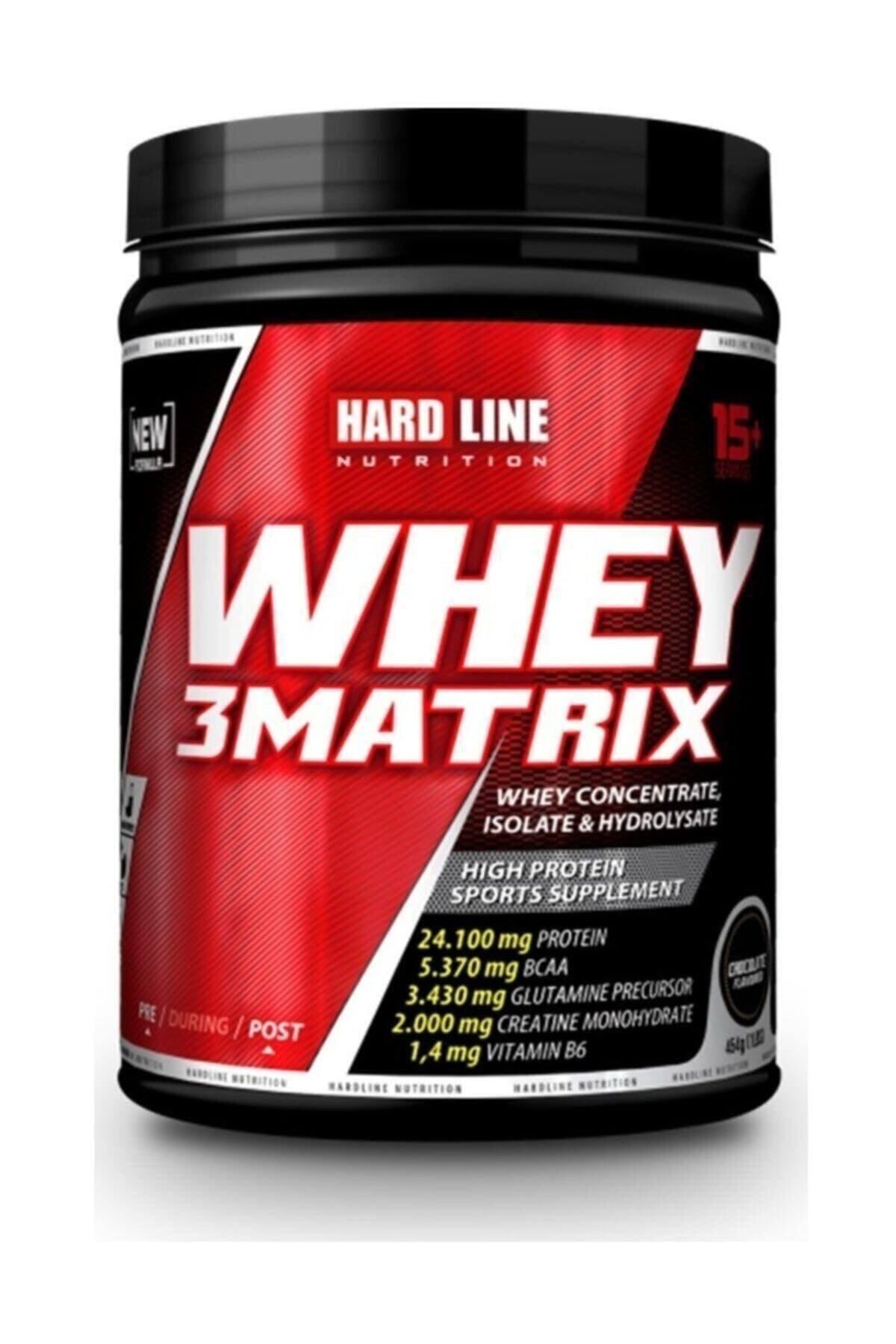 Hardline 3 Matrix Çikolata Whey Protein Tozu 454 gr