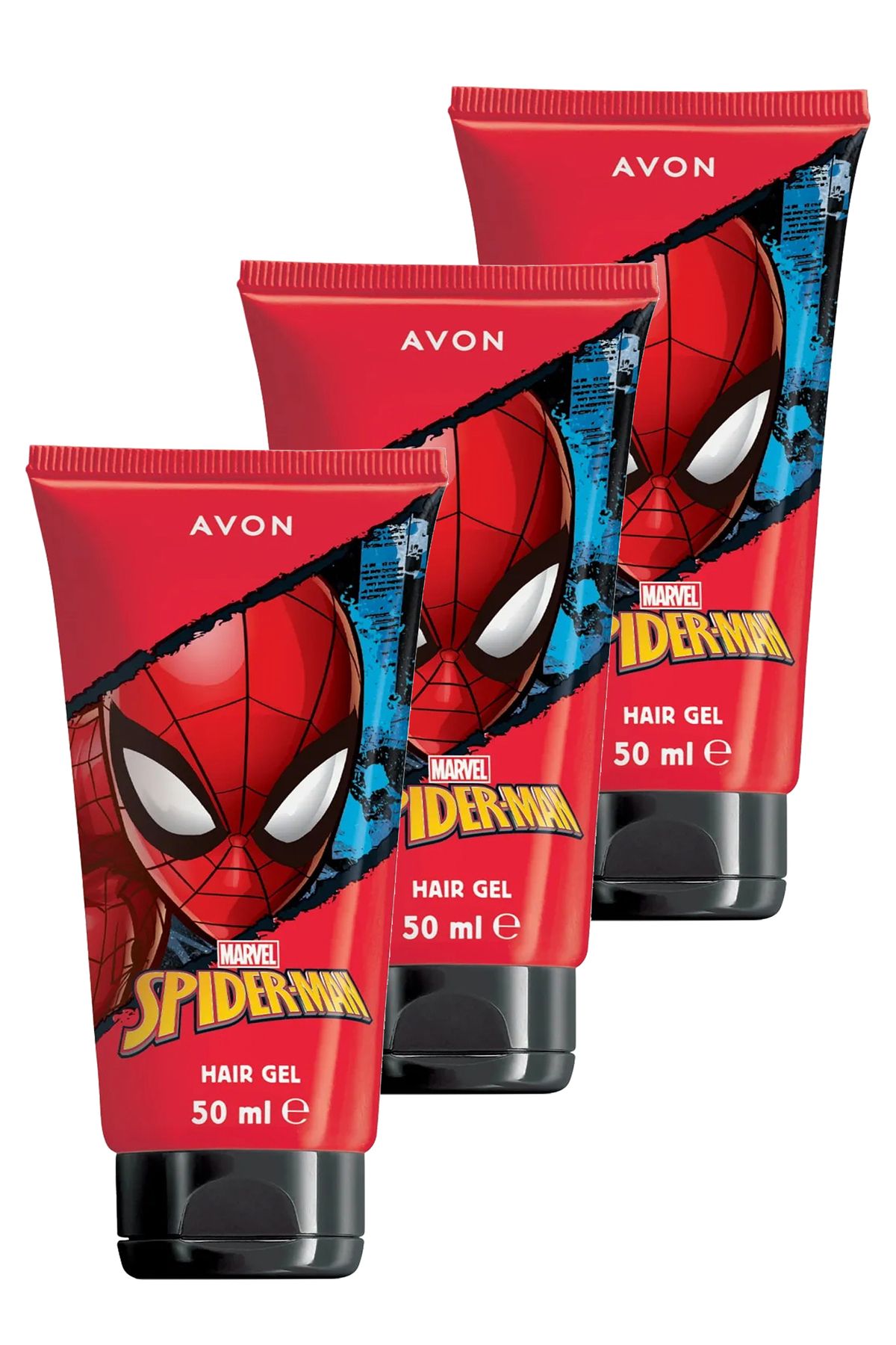 Avon Marvel Spider Man Saç Jölesi 50 Ml. Üçlü Set
