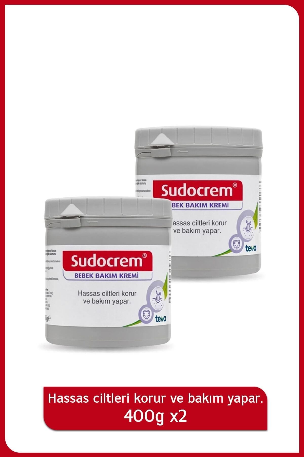 Sudocrem Pişik Kremi Ve Bebek Bakım Kremi 400 Gr X 2.