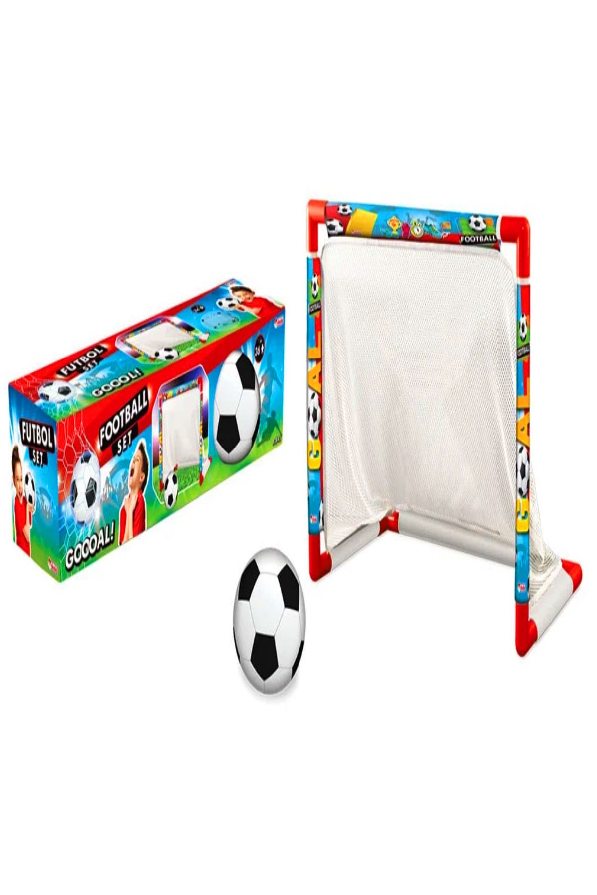 AVDA Futbol Seti - Minyatür Kale / Futbol Kalesi Ve Top