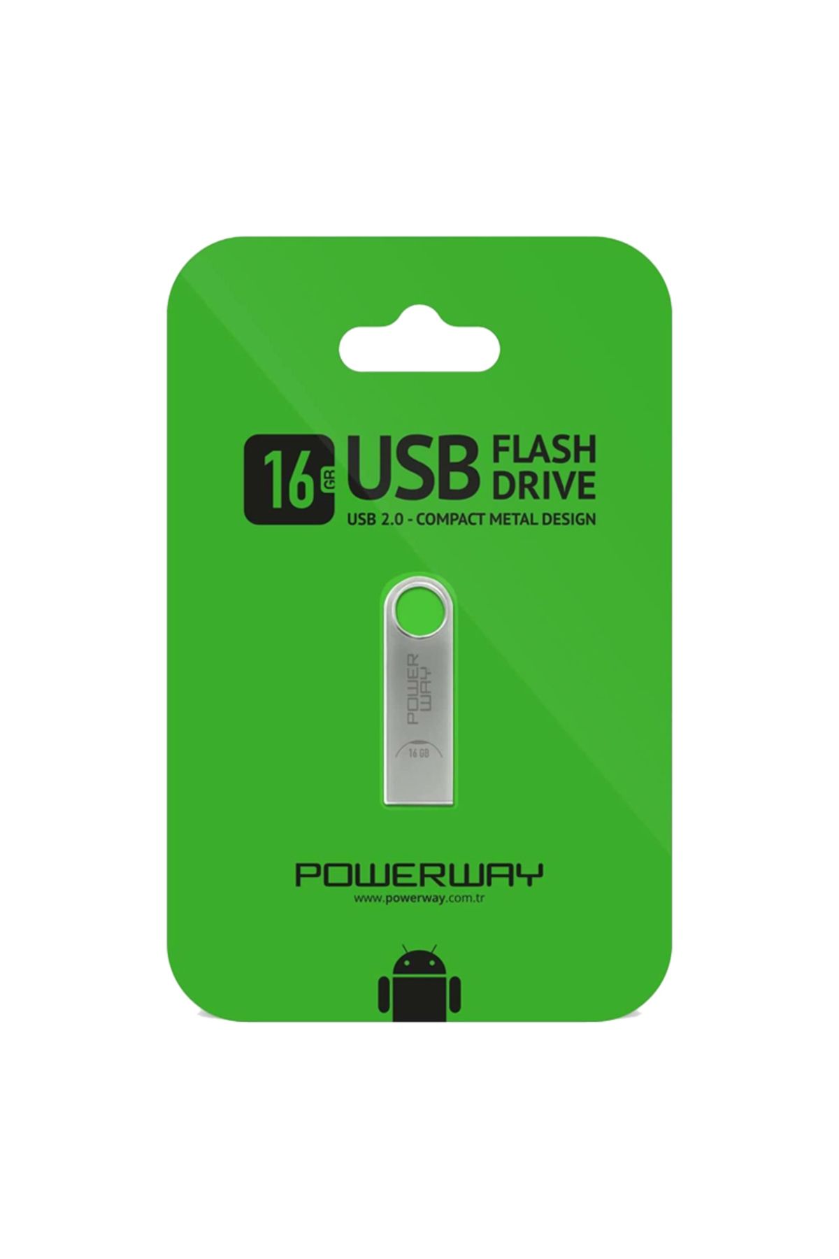 KAYAMU 16 GB METAL USB 2.0 FLASH BELLEK (K0)