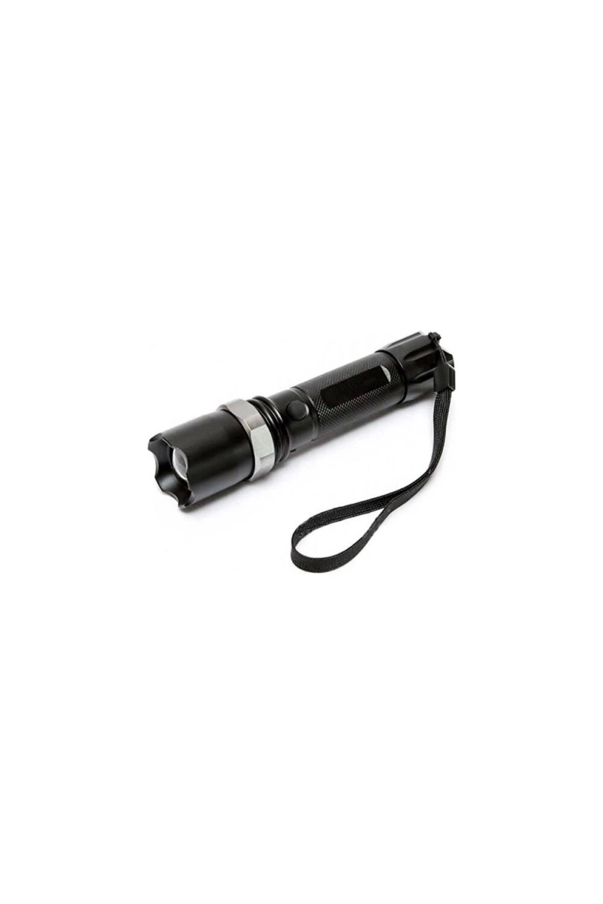 Skygo KM-110 Profesyonel Şarjlı El Feneri Ledli+Flashlight+Zoom Özellikli Tüfek Aparatlı 6 Parça Full Set