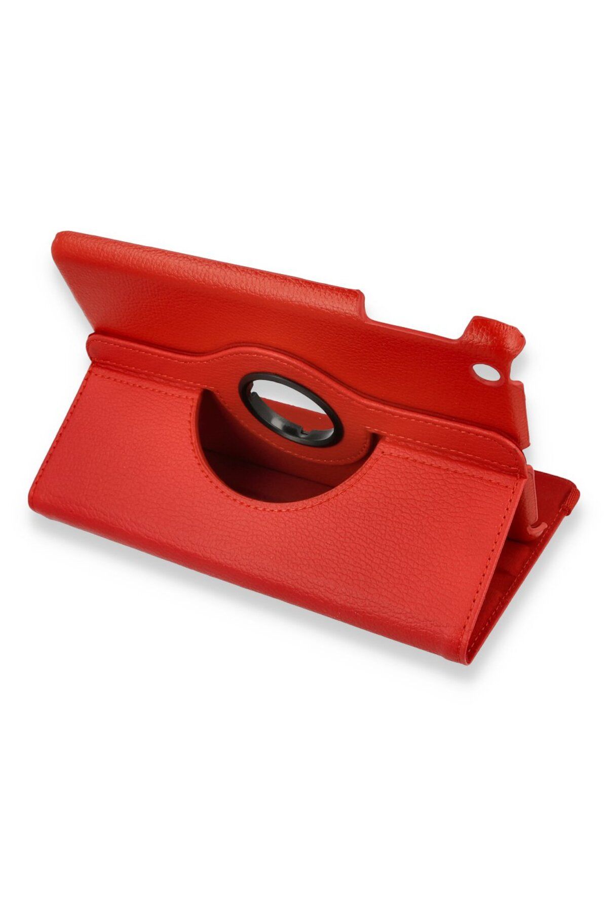 Lisinya İpad Mini 3 Kılıf 360 Tablet Deri Uyumlu Kılıf - Ürün Rengi : Kırmızı - Lisinya