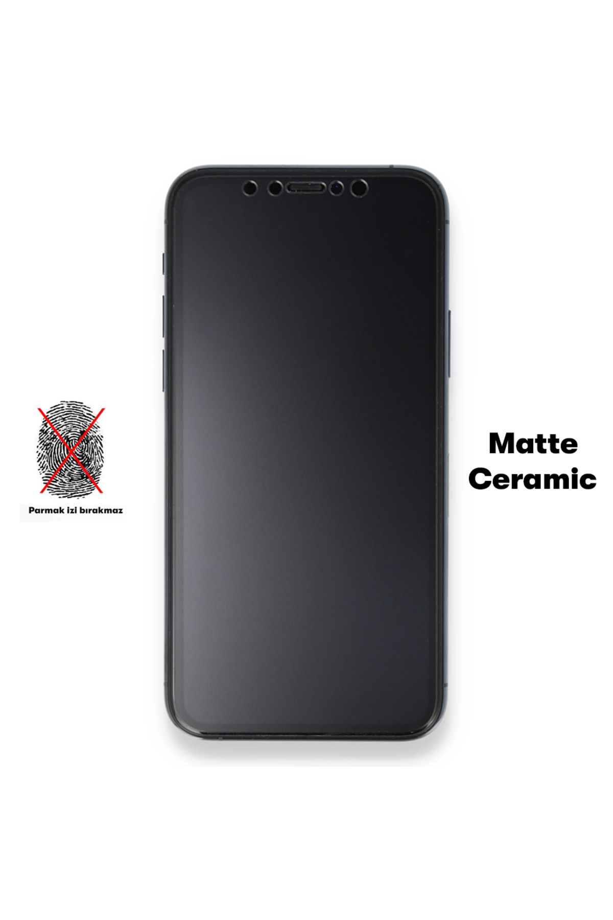 Lisinya Xiaomi Redmi Note 8 Mat Seramik Nano Ekran Koruyucu - Ürün Rengi : Siyah - Lisinya