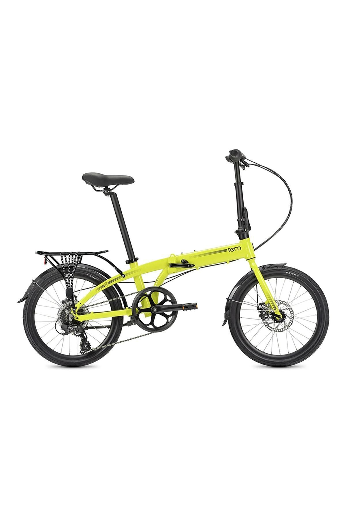 Tern Link B8 20 Jant Katlanabilir Bisiklet (limon Sarısı Koyu Gri)