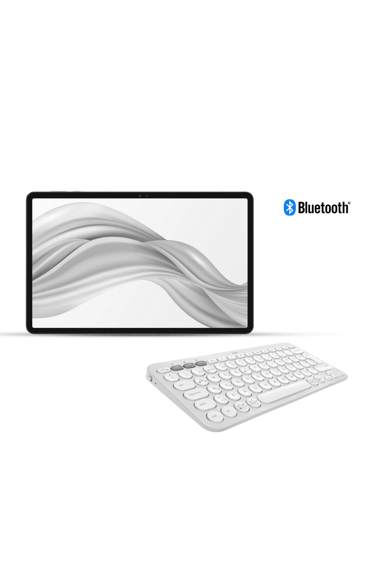 Honor Pad X9 4GB 128GB 11.6 inç IPS Tablet + Logitech K380s Bluetooth Klavye - Beyaz 920-011860