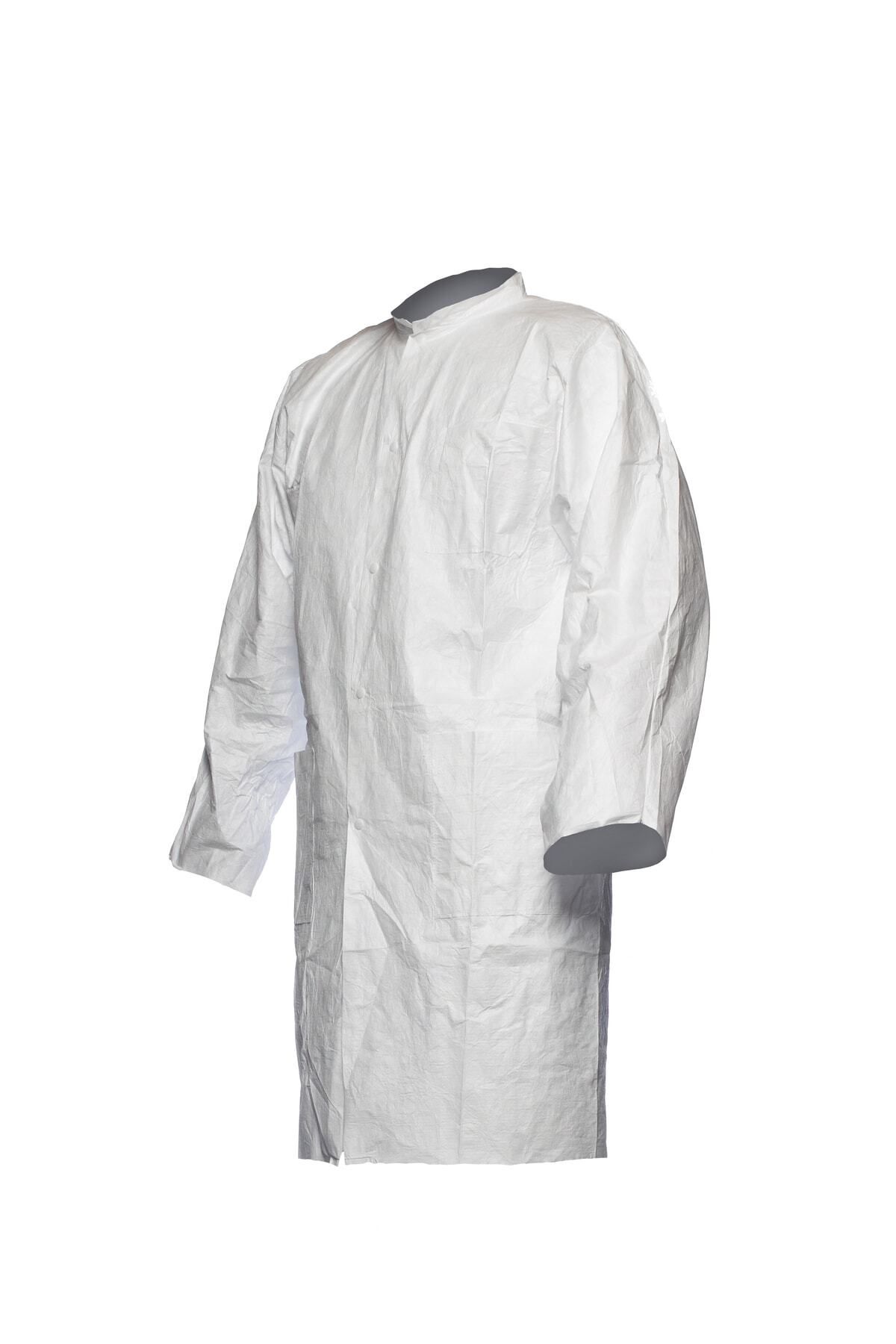S.T. Dupont Tyvek® 500 Labcoat Pl30np Yakalı Ve Cepsiz Laboratuvar Önlüğü