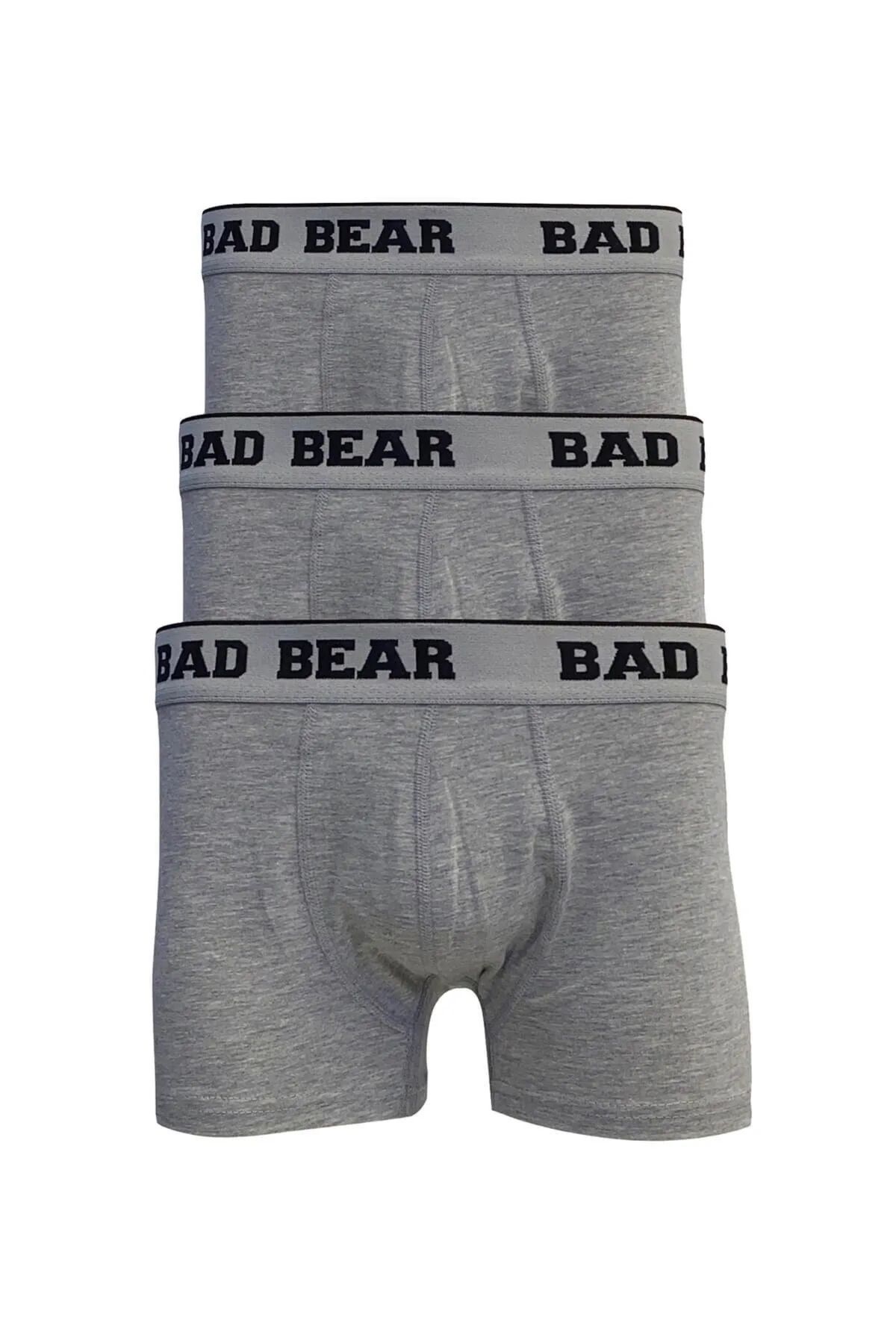 Bad Bear Erkek BASIC 3'LÜ Boxer 21.01.03.013
