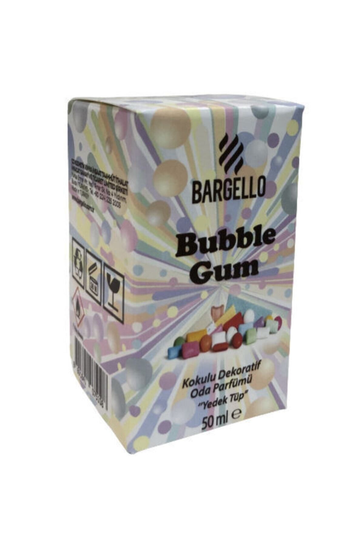 Bargello Sakız Bubble Gum Dekoratif Oda Kokusu Yedek Tüp 50 Ml