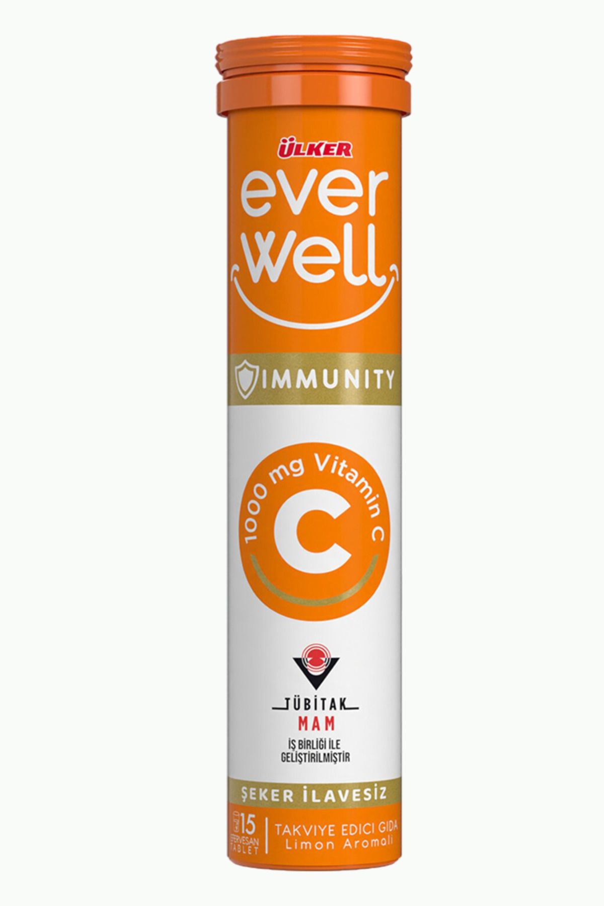 Ülker Everwell C Vitamin Aserola Efervesan Tablet 67.5 G